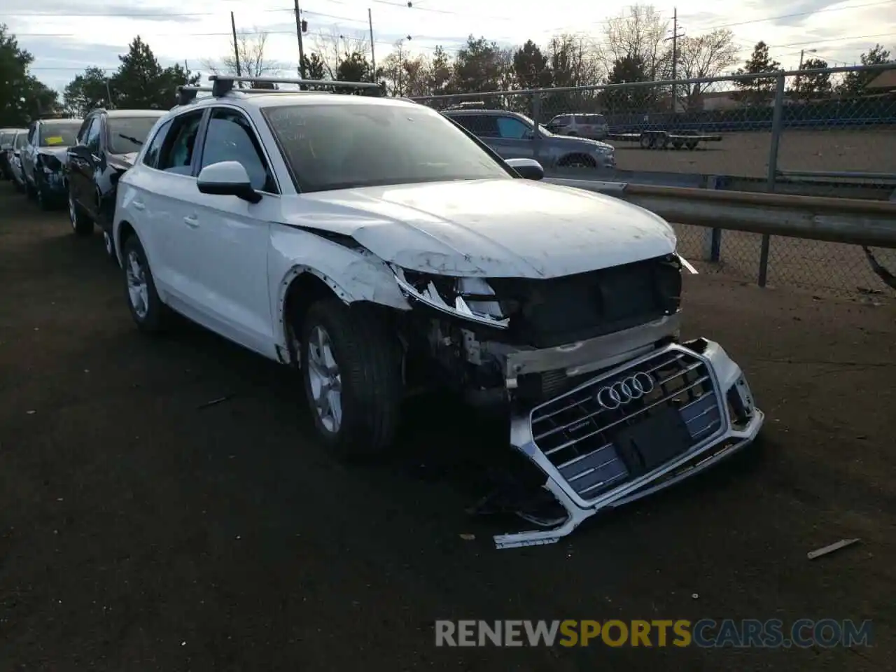 1 Photograph of a damaged car WA1ANAFY8K2060618 AUDI Q5 2019