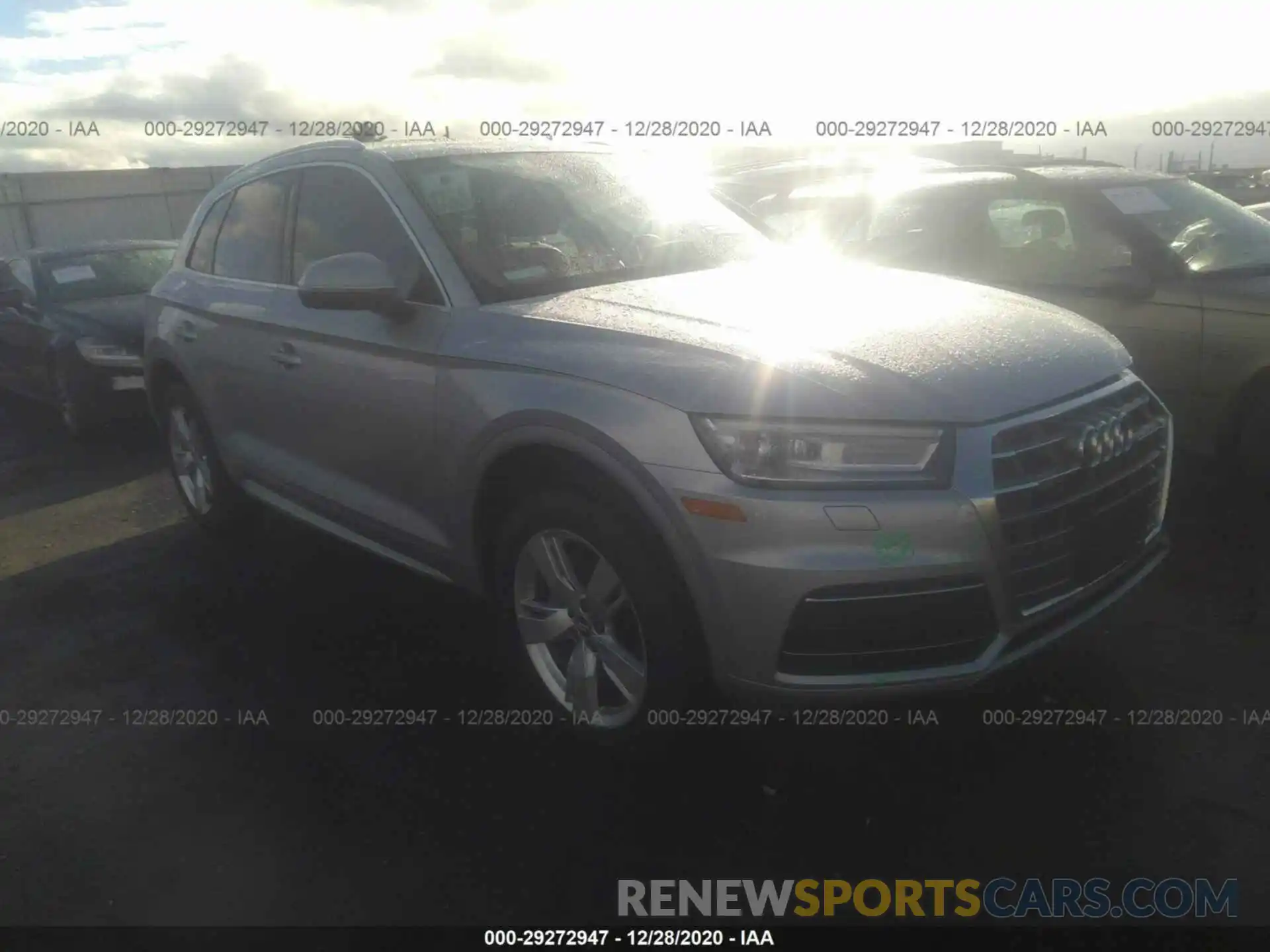 1 Photograph of a damaged car WA1ANAFY8K2072249 AUDI Q5 2019