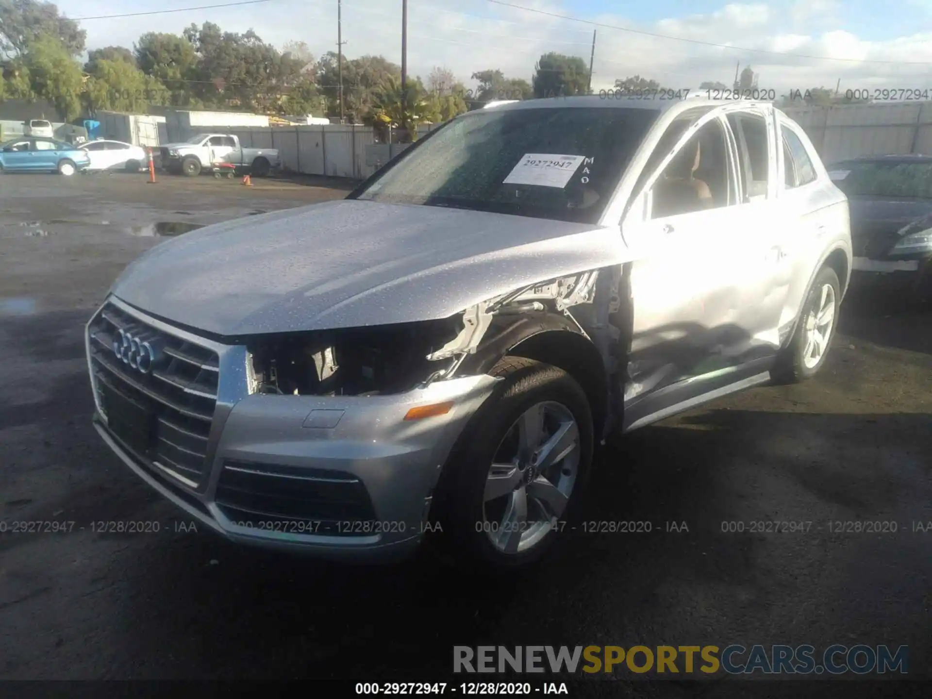 2 Photograph of a damaged car WA1ANAFY8K2072249 AUDI Q5 2019