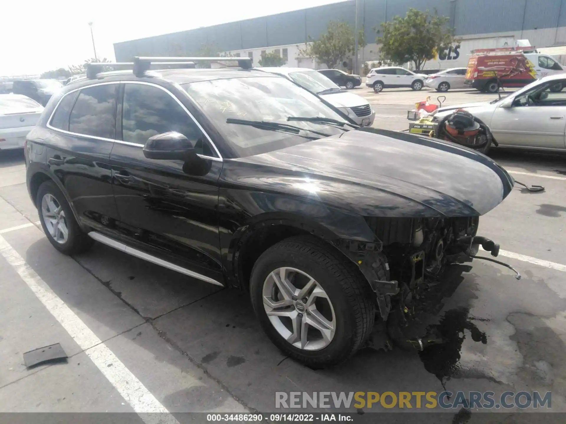 1 Photograph of a damaged car WA1ANAFY8K2091884 AUDI Q5 2019