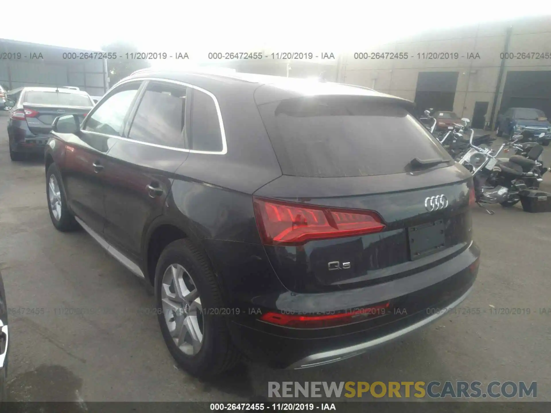 3 Фотография поврежденного автомобиля WA1ANAFY8K2095711 AUDI Q5 2019