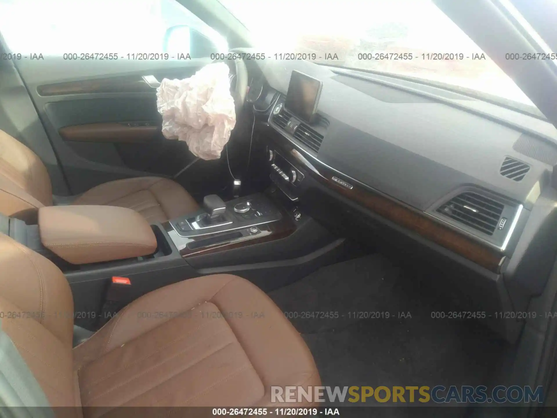 5 Photograph of a damaged car WA1ANAFY8K2095711 AUDI Q5 2019