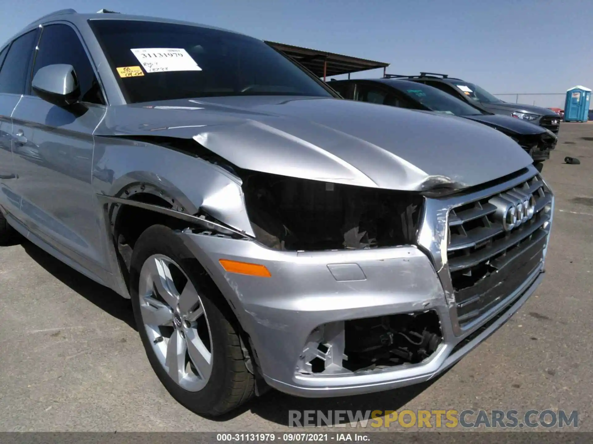 6 Photograph of a damaged car WA1ANAFY8K2097927 AUDI Q5 2019