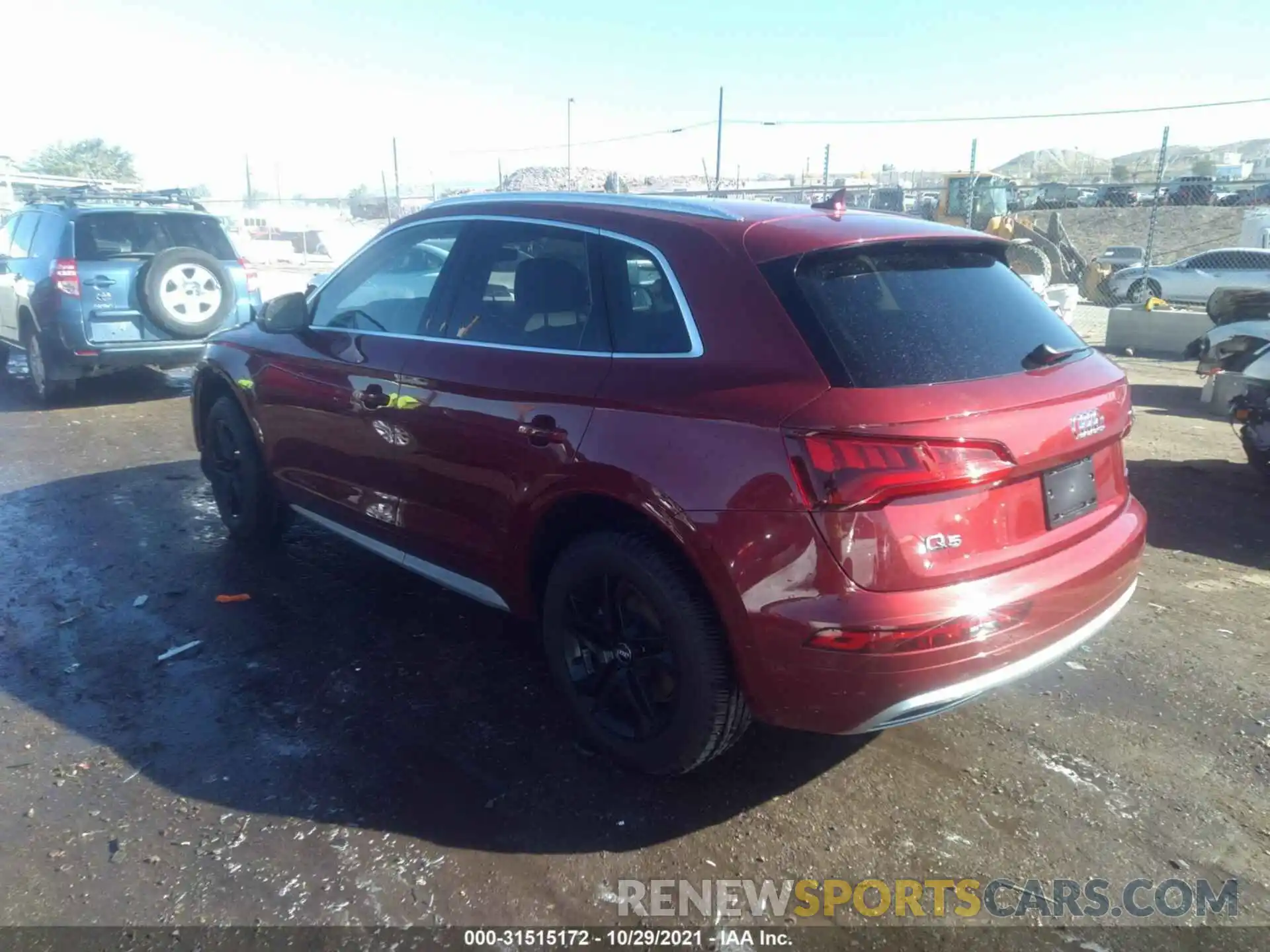 3 Photograph of a damaged car WA1ANAFY8K2107162 AUDI Q5 2019