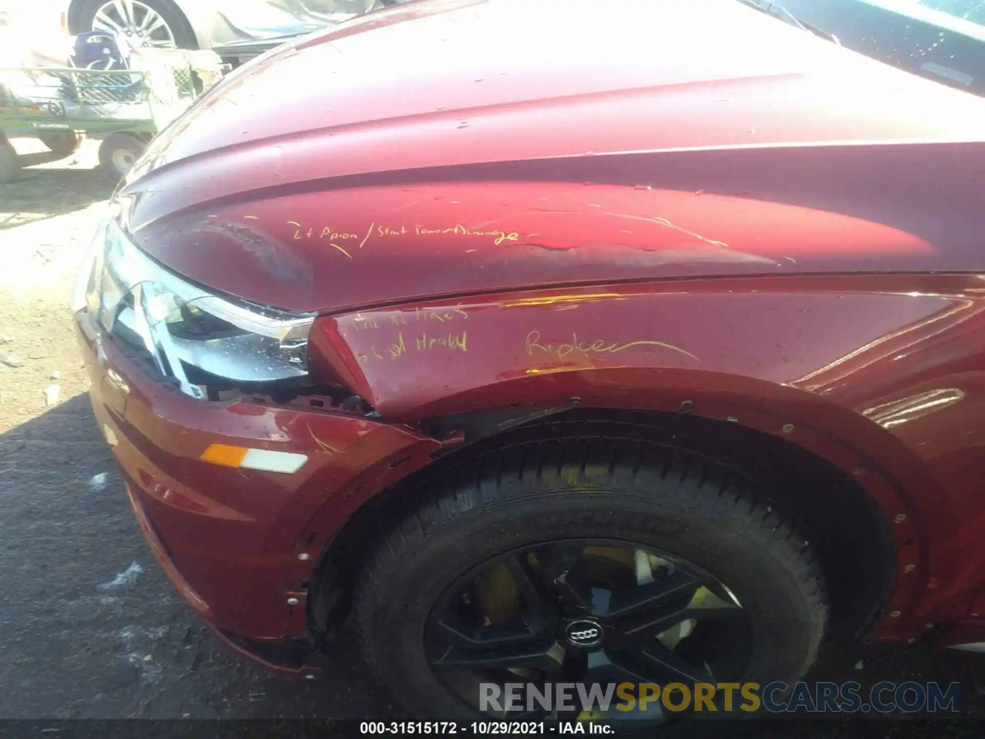 6 Photograph of a damaged car WA1ANAFY8K2107162 AUDI Q5 2019