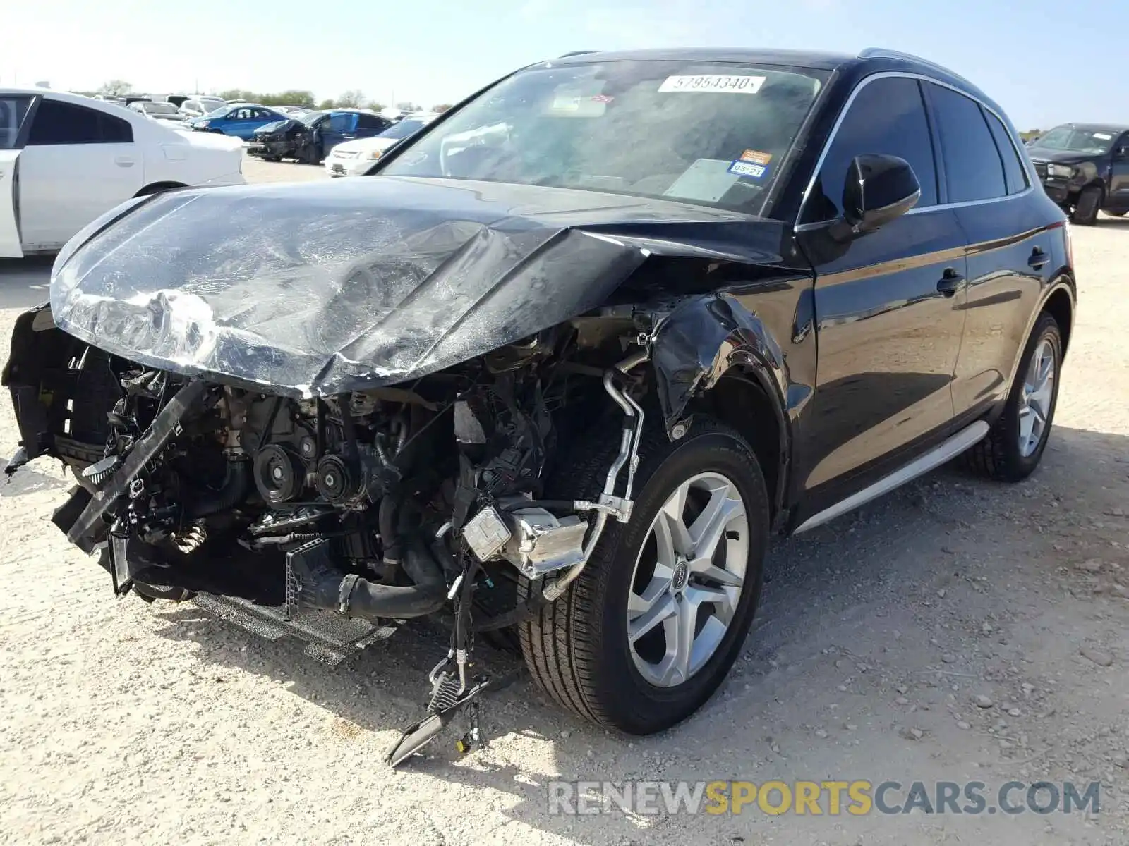 2 Photograph of a damaged car WA1ANAFY8K2108151 AUDI Q5 2019