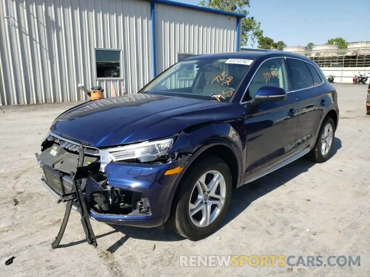 2 Photograph of a damaged car WA1ANAFY8K2114323 AUDI Q5 2019