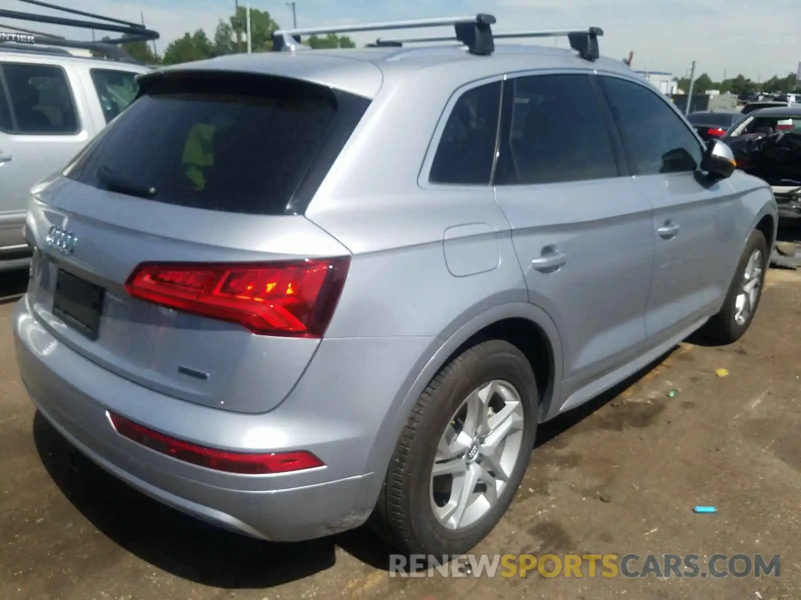 4 Фотография поврежденного автомобиля WA1ANAFY8K2127718 AUDI Q5 2019