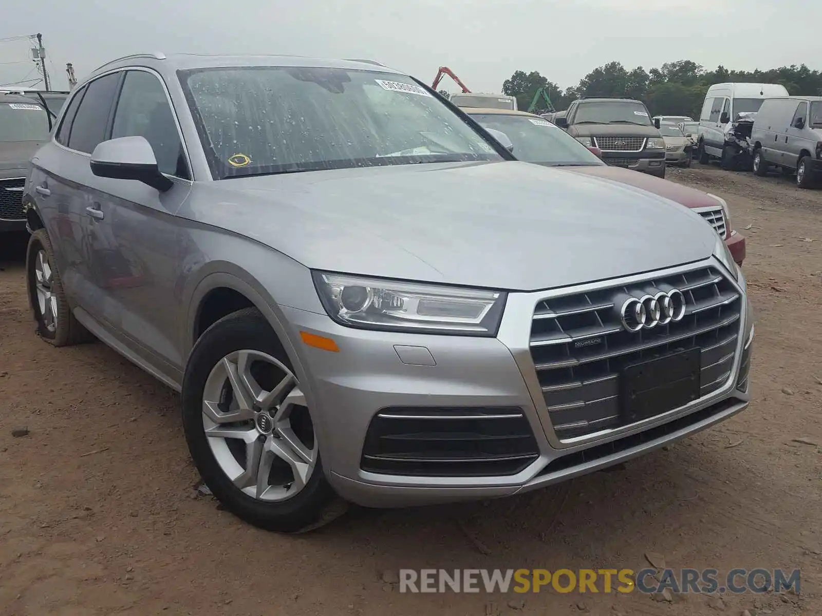 1 Photograph of a damaged car WA1ANAFY8K2132188 AUDI Q5 2019