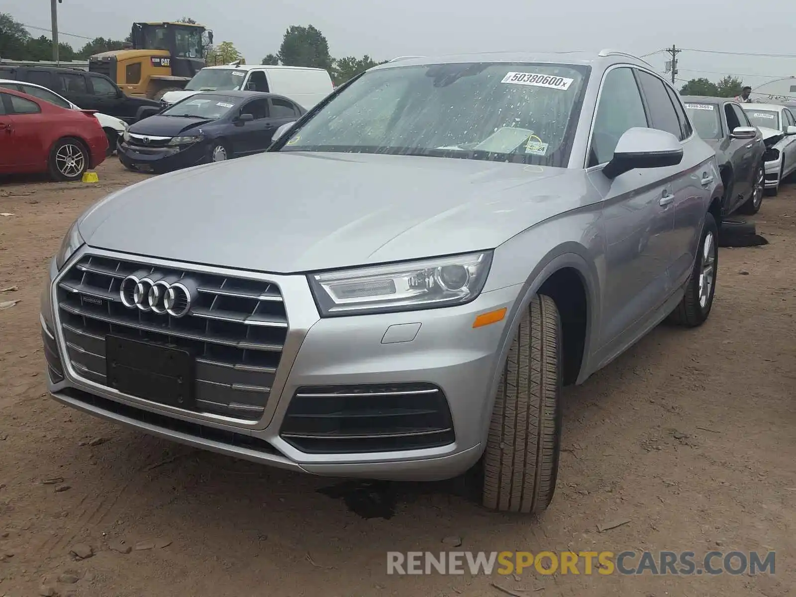 2 Фотография поврежденного автомобиля WA1ANAFY8K2132188 AUDI Q5 2019