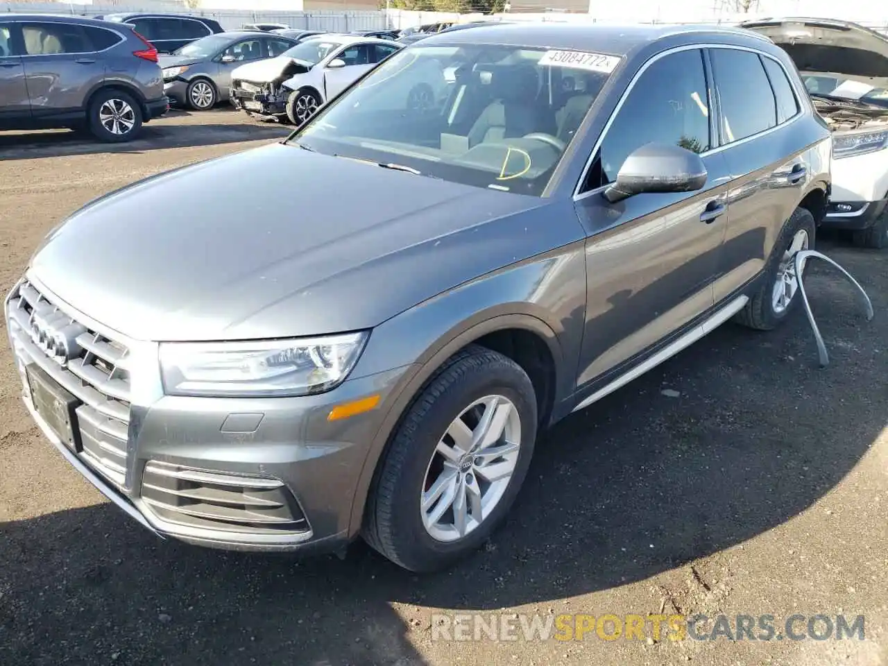 2 Photograph of a damaged car WA1ANAFY8K2138668 AUDI Q5 2019