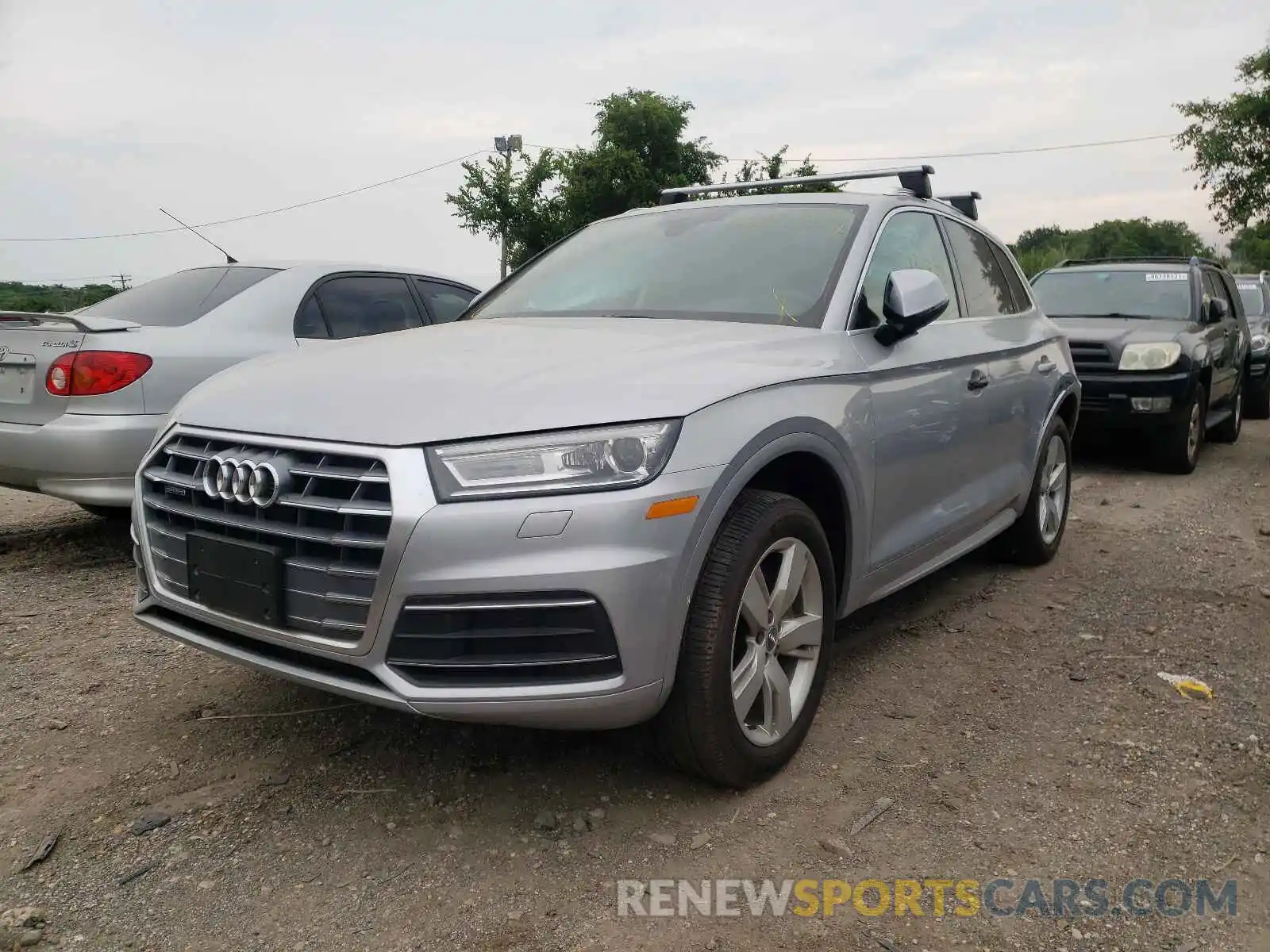 2 Photograph of a damaged car WA1ANAFY8K2142736 AUDI Q5 2019