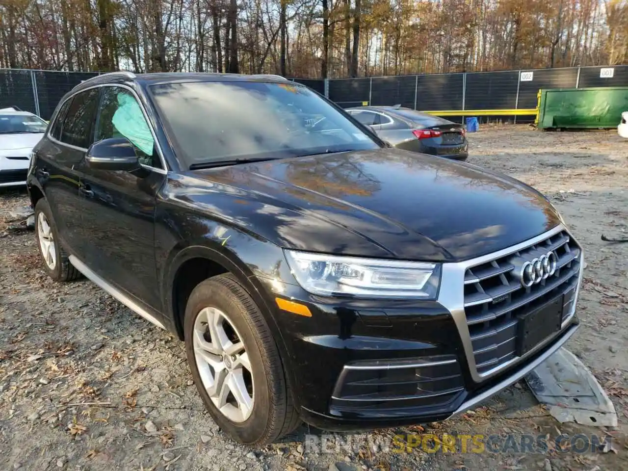 1 Photograph of a damaged car WA1ANAFY9K2075631 AUDI Q5 2019