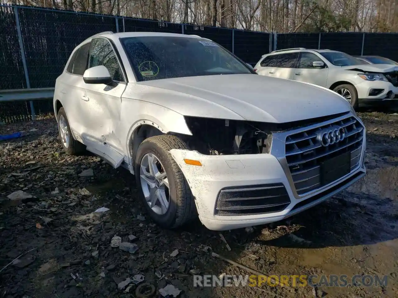 1 Фотография поврежденного автомобиля WA1ANAFY9K2077606 AUDI Q5 2019