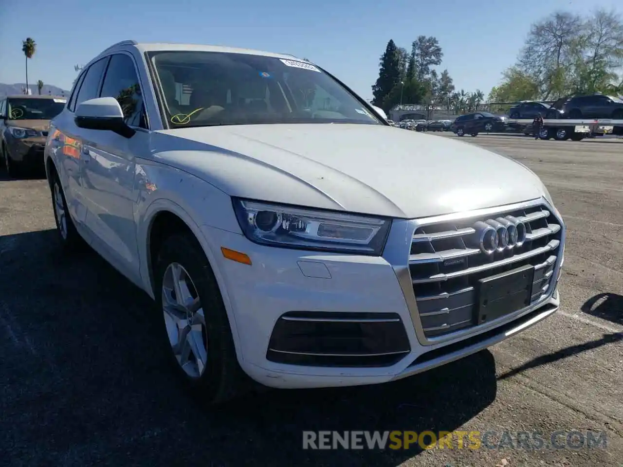 1 Photograph of a damaged car WA1ANAFY9K2078755 AUDI Q5 2019