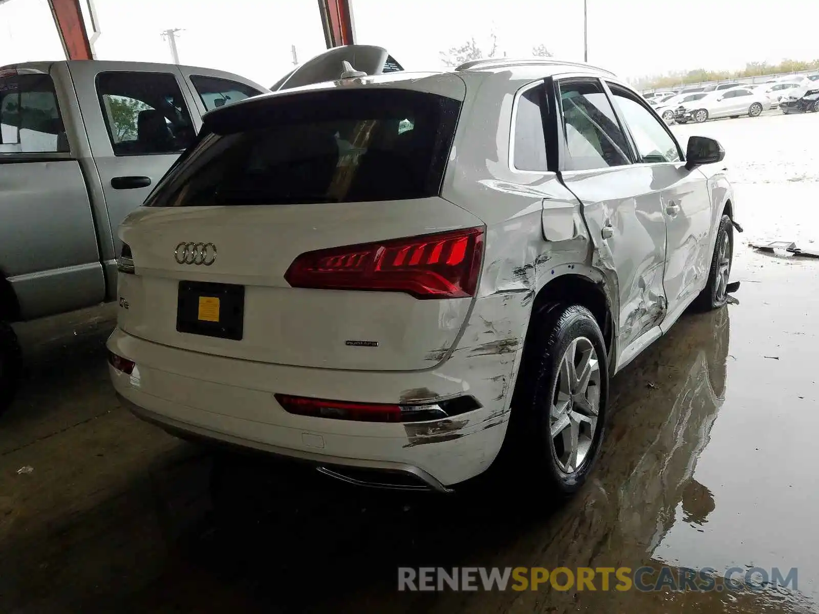 4 Фотография поврежденного автомобиля WA1ANAFY9K2092445 AUDI Q5 2019