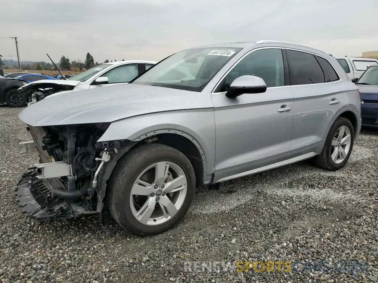 1 Photograph of a damaged car WA1ANAFY9K2093966 AUDI Q5 2019