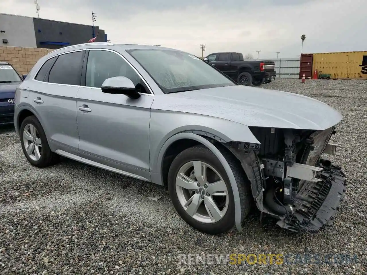 4 Фотография поврежденного автомобиля WA1ANAFY9K2093966 AUDI Q5 2019