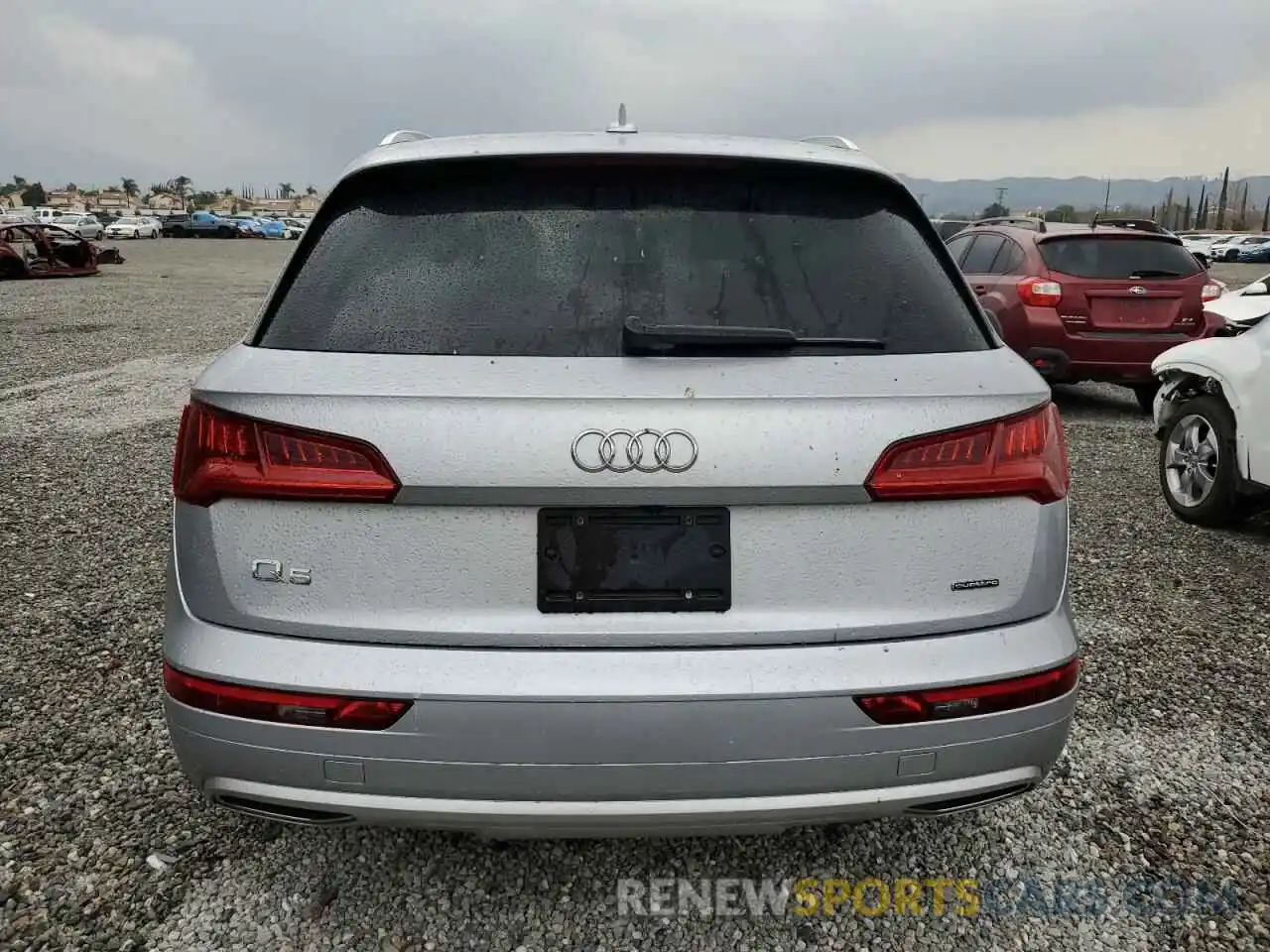 6 Фотография поврежденного автомобиля WA1ANAFY9K2093966 AUDI Q5 2019