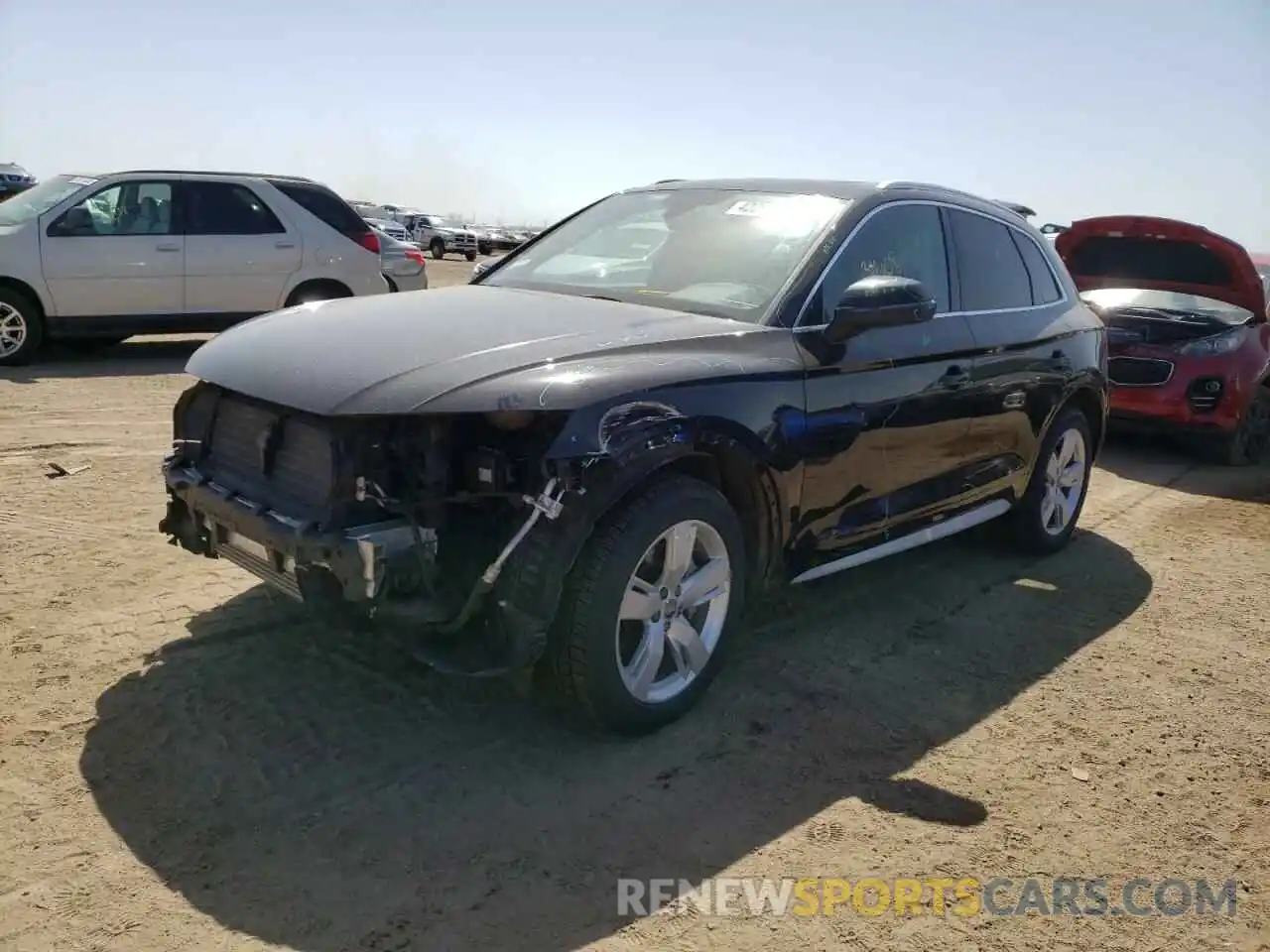 2 Фотография поврежденного автомобиля WA1ANAFY9K2108224 AUDI Q5 2019