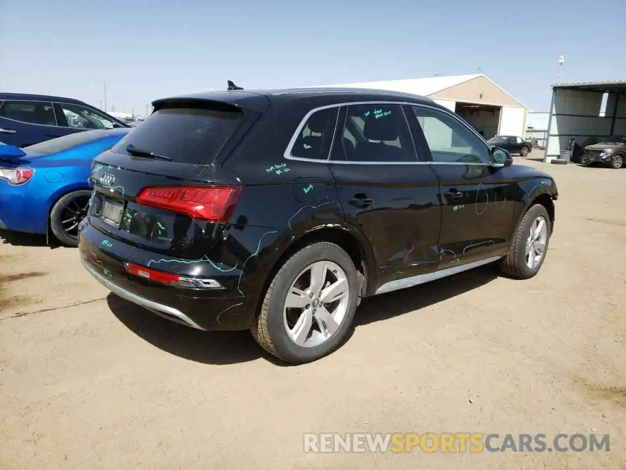 4 Photograph of a damaged car WA1ANAFY9K2108224 AUDI Q5 2019