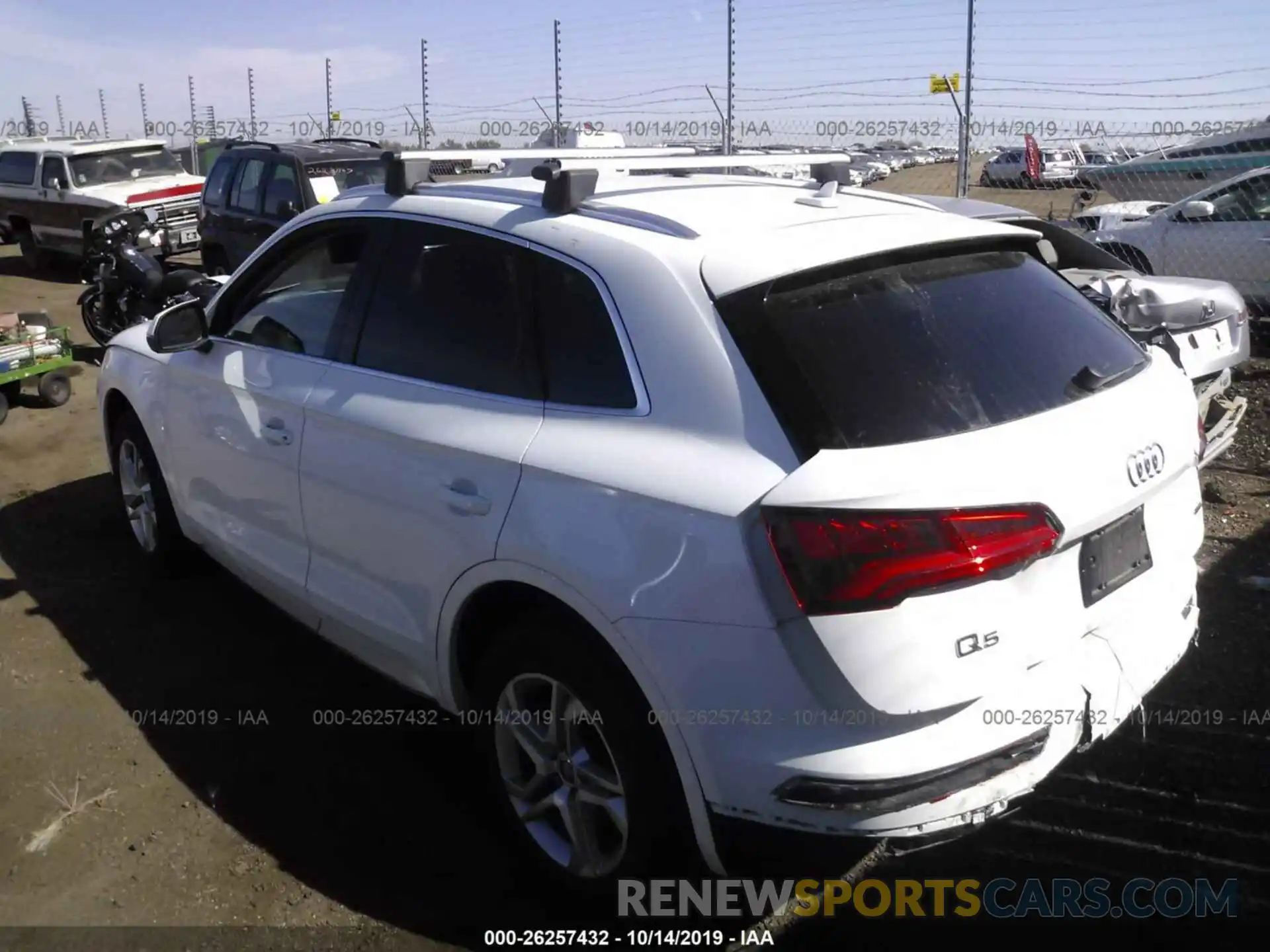 3 Фотография поврежденного автомобиля WA1ANAFY9K2111771 AUDI Q5 2019