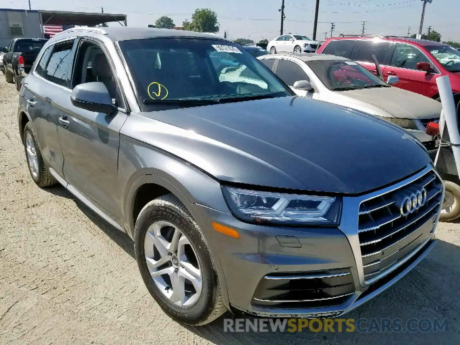 1 Photograph of a damaged car WA1ANAFY9K2119417 AUDI Q5 2019