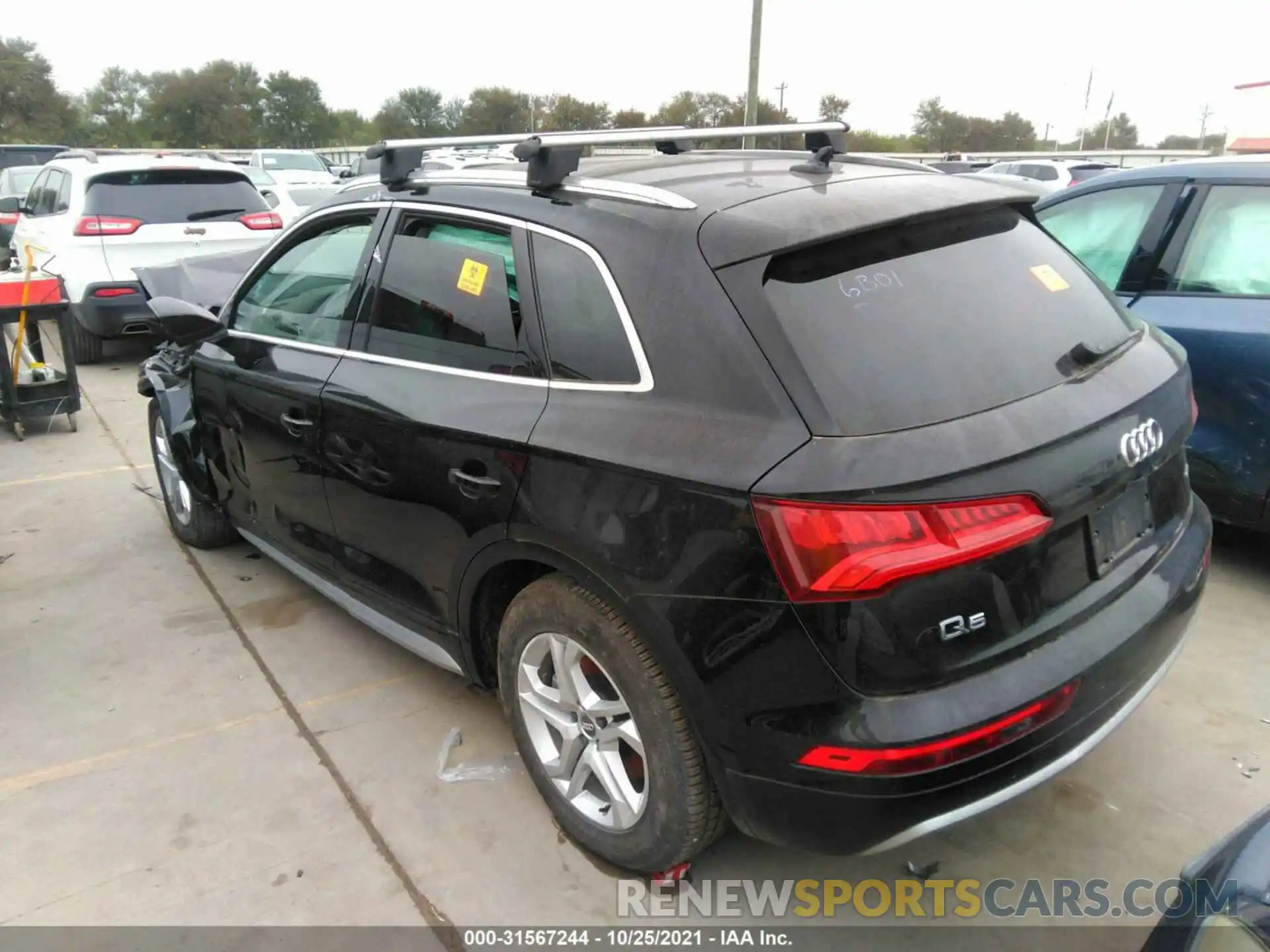 3 Photograph of a damaged car WA1ANAFY9K2121958 AUDI Q5 2019