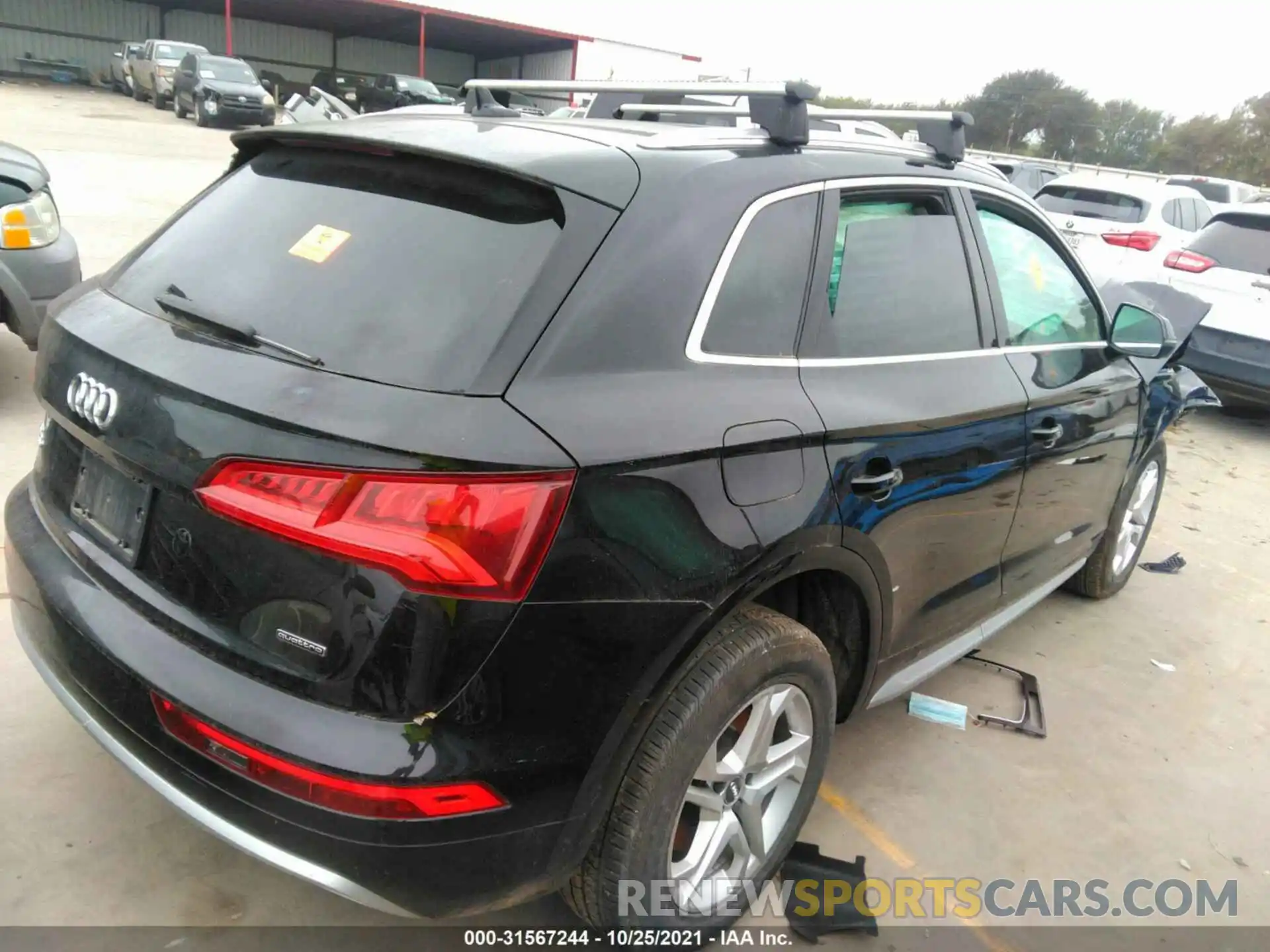 4 Photograph of a damaged car WA1ANAFY9K2121958 AUDI Q5 2019