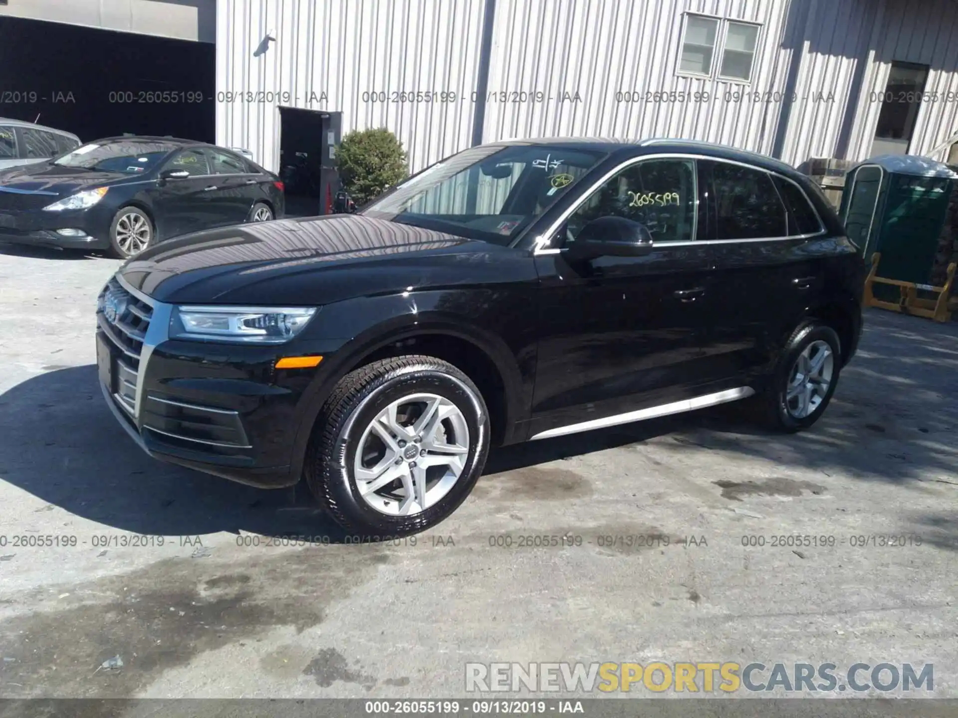 2 Фотография поврежденного автомобиля WA1ANAFY9K2125508 AUDI Q5 2019