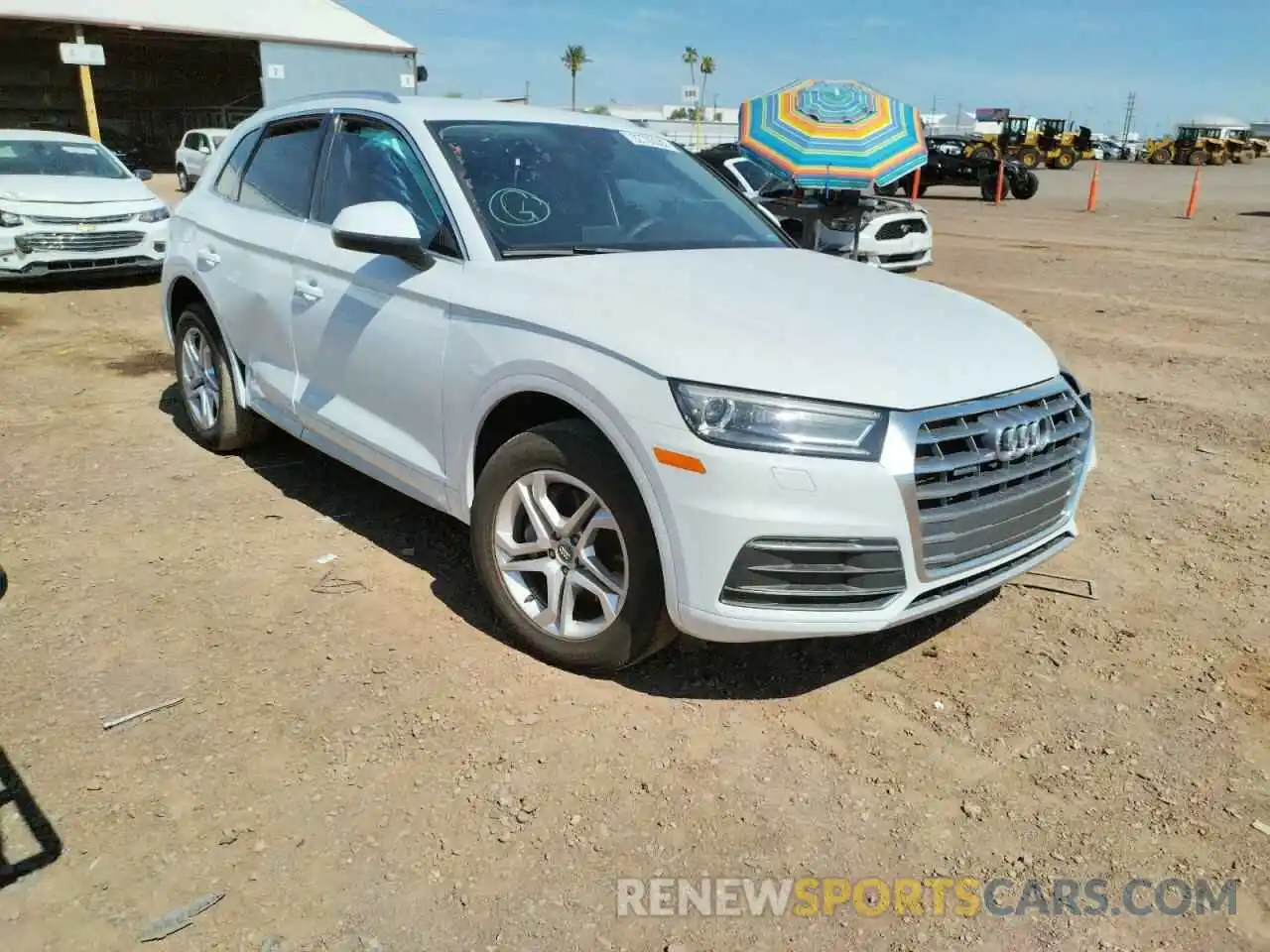 1 Фотография поврежденного автомобиля WA1ANAFY9K2125802 AUDI Q5 2019