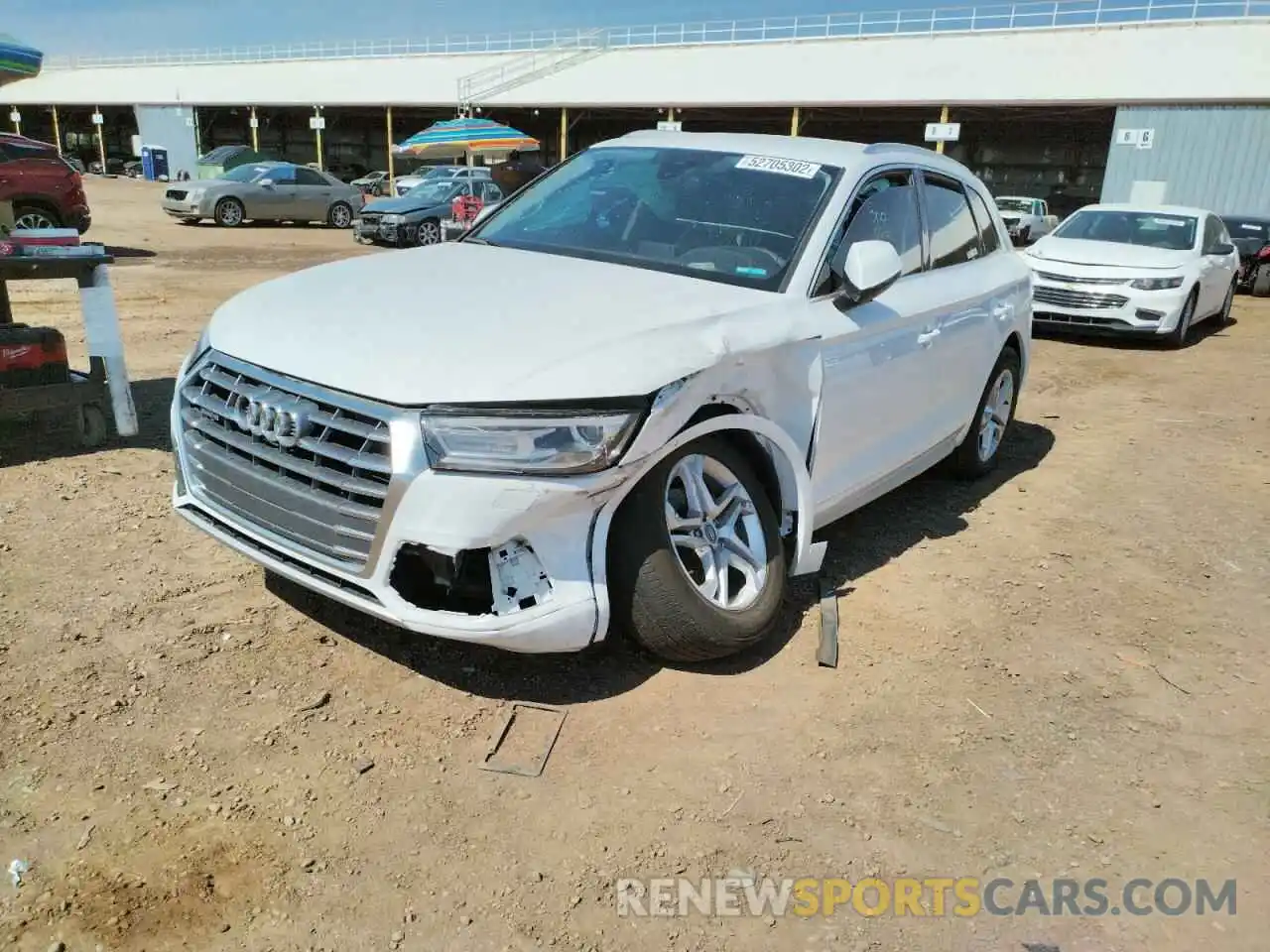 2 Photograph of a damaged car WA1ANAFY9K2125802 AUDI Q5 2019