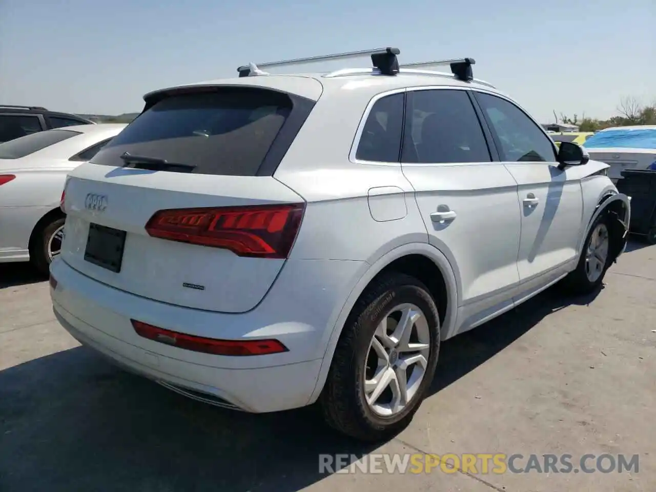 4 Фотография поврежденного автомобиля WA1ANAFY9K2127341 AUDI Q5 2019