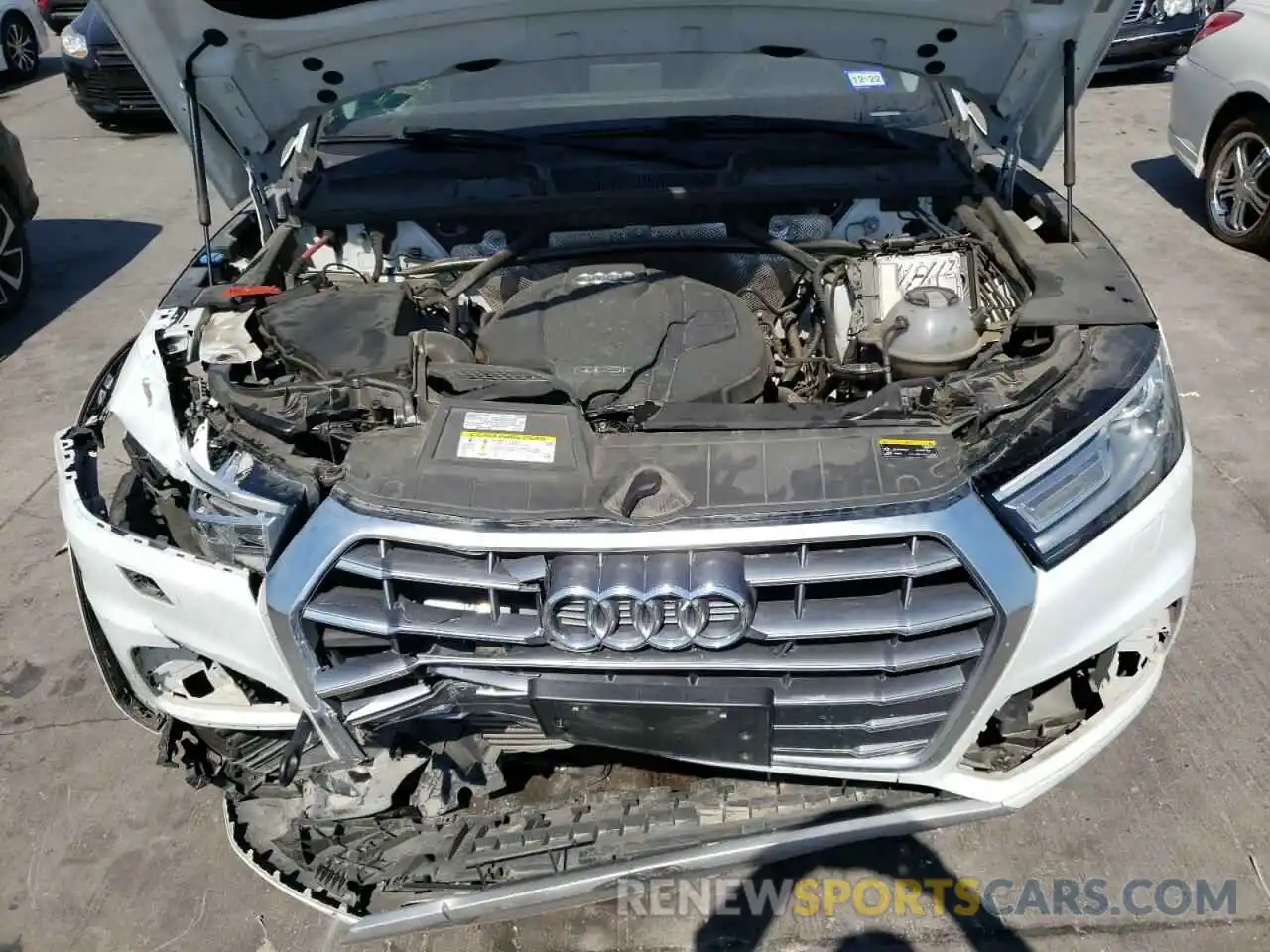 7 Фотография поврежденного автомобиля WA1ANAFY9K2127341 AUDI Q5 2019