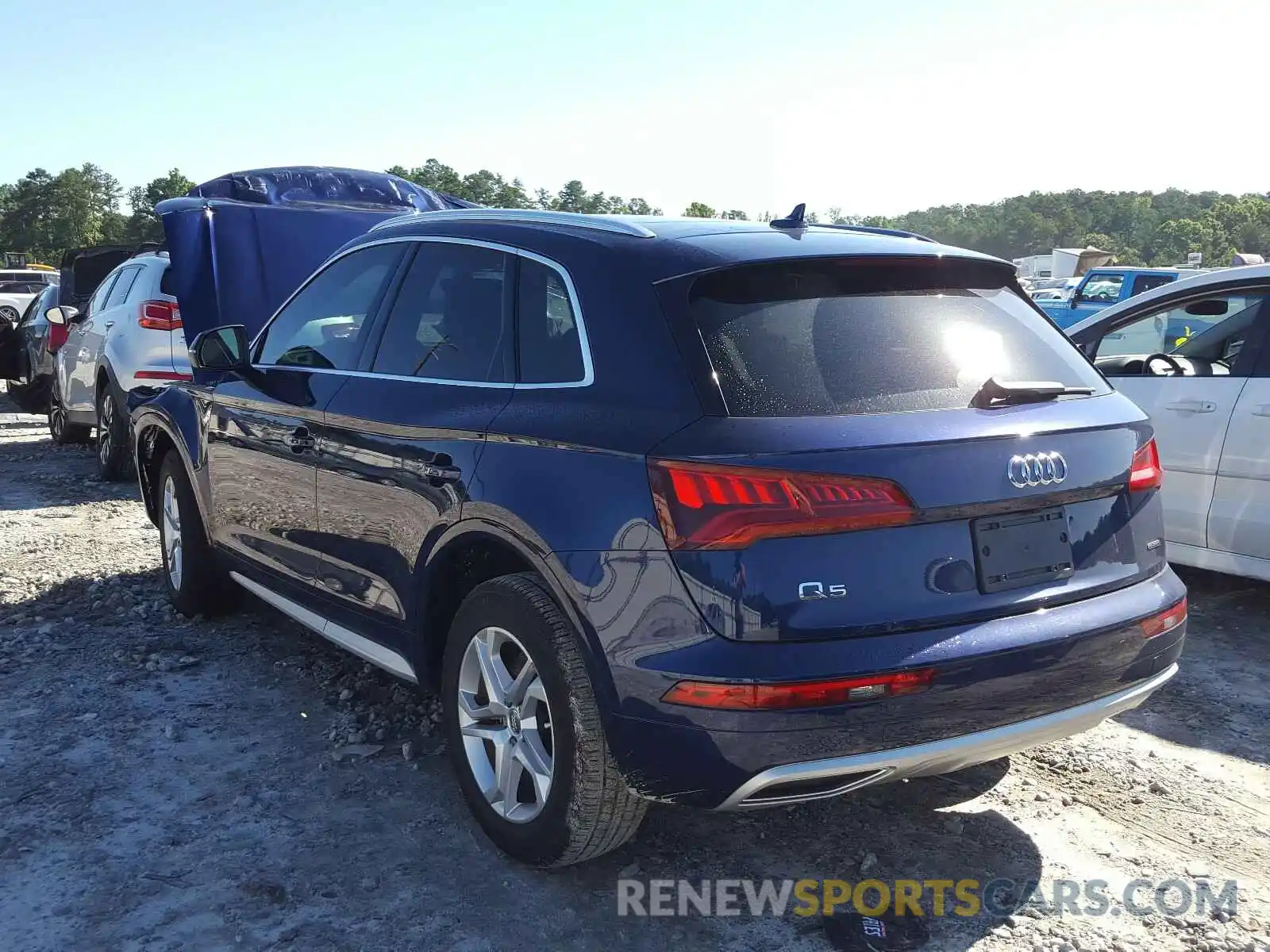 3 Photograph of a damaged car WA1ANAFY9K2134015 AUDI Q5 2019