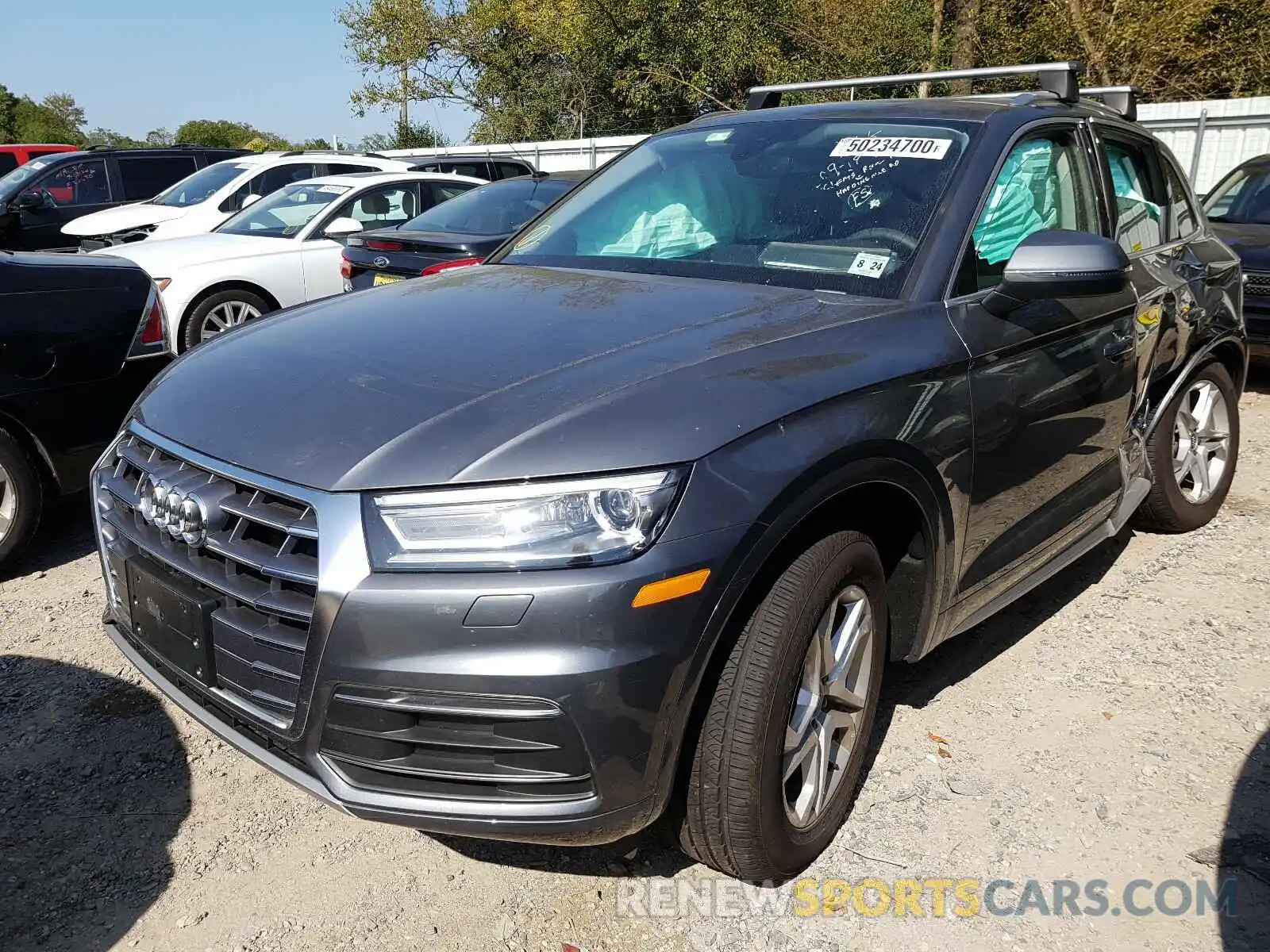 2 Photograph of a damaged car WA1ANAFY9K2135617 AUDI Q5 2019