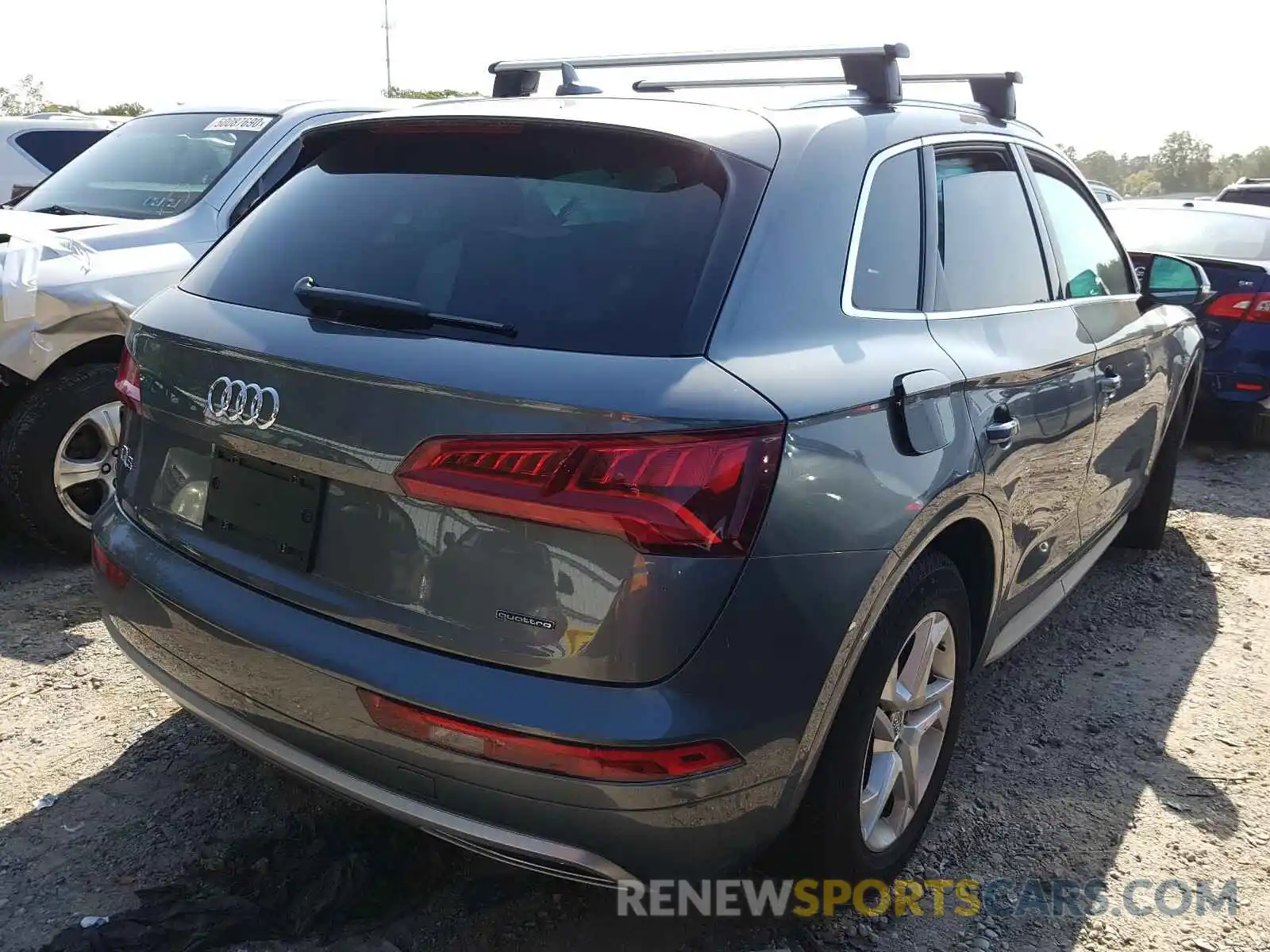 4 Фотография поврежденного автомобиля WA1ANAFY9K2135617 AUDI Q5 2019