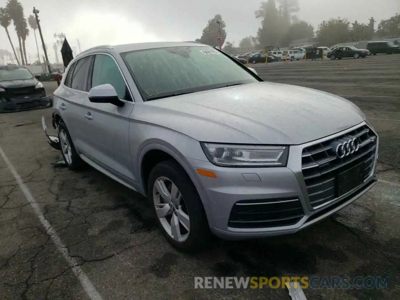 1 Photograph of a damaged car WA1ANAFYXK2017818 AUDI Q5 2019