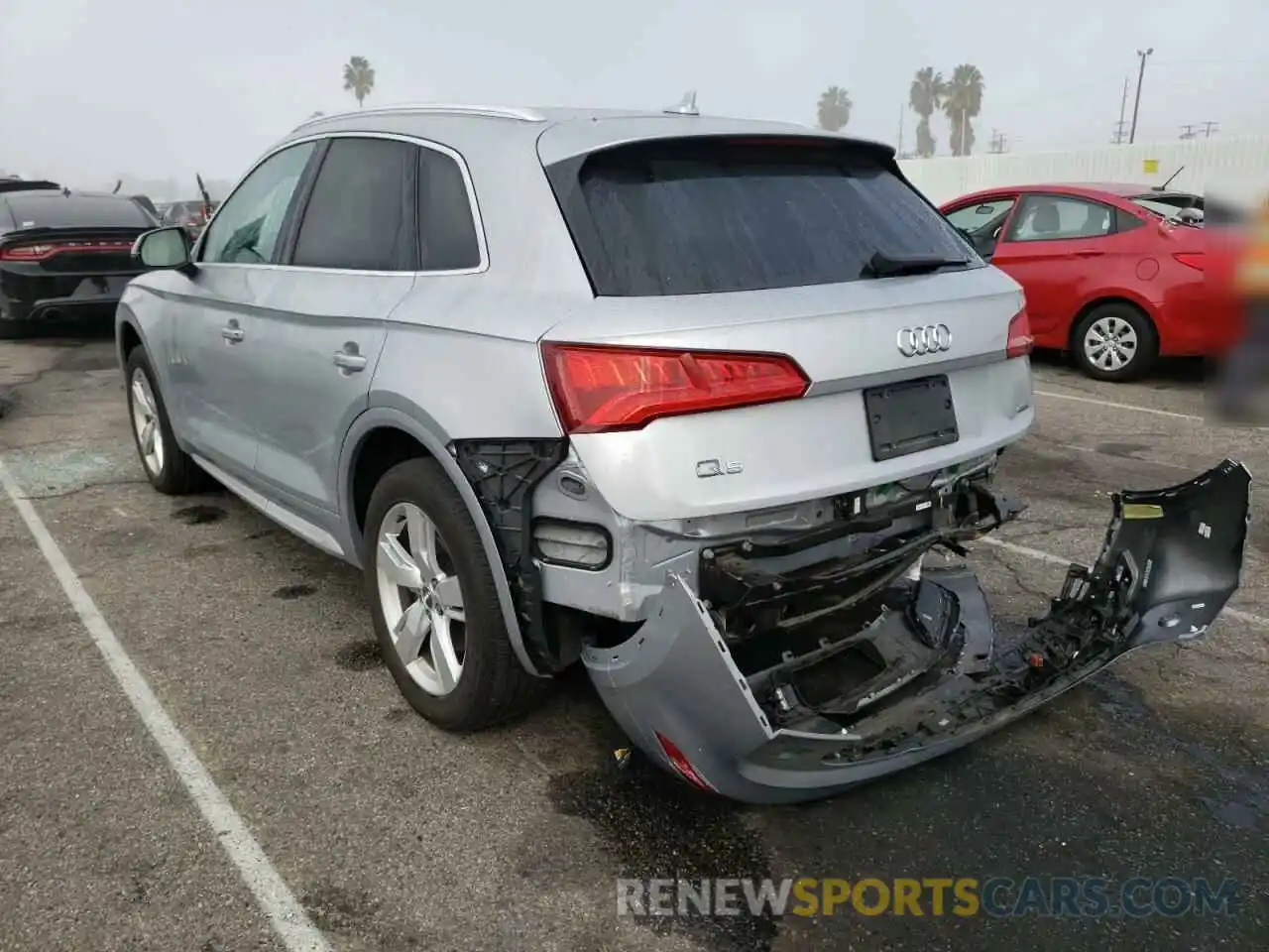 3 Photograph of a damaged car WA1ANAFYXK2017818 AUDI Q5 2019