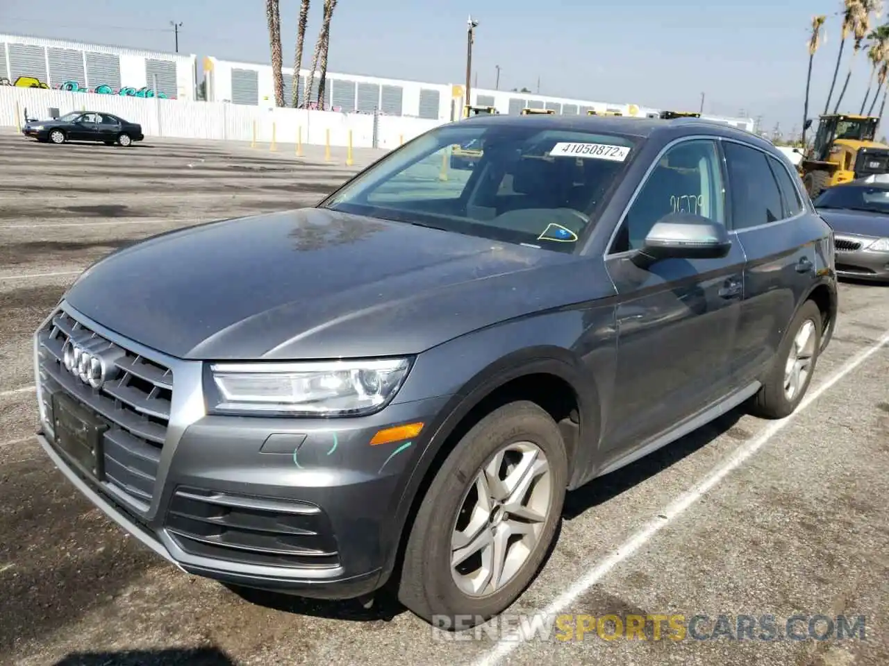 2 Фотография поврежденного автомобиля WA1ANAFYXK2021710 AUDI Q5 2019