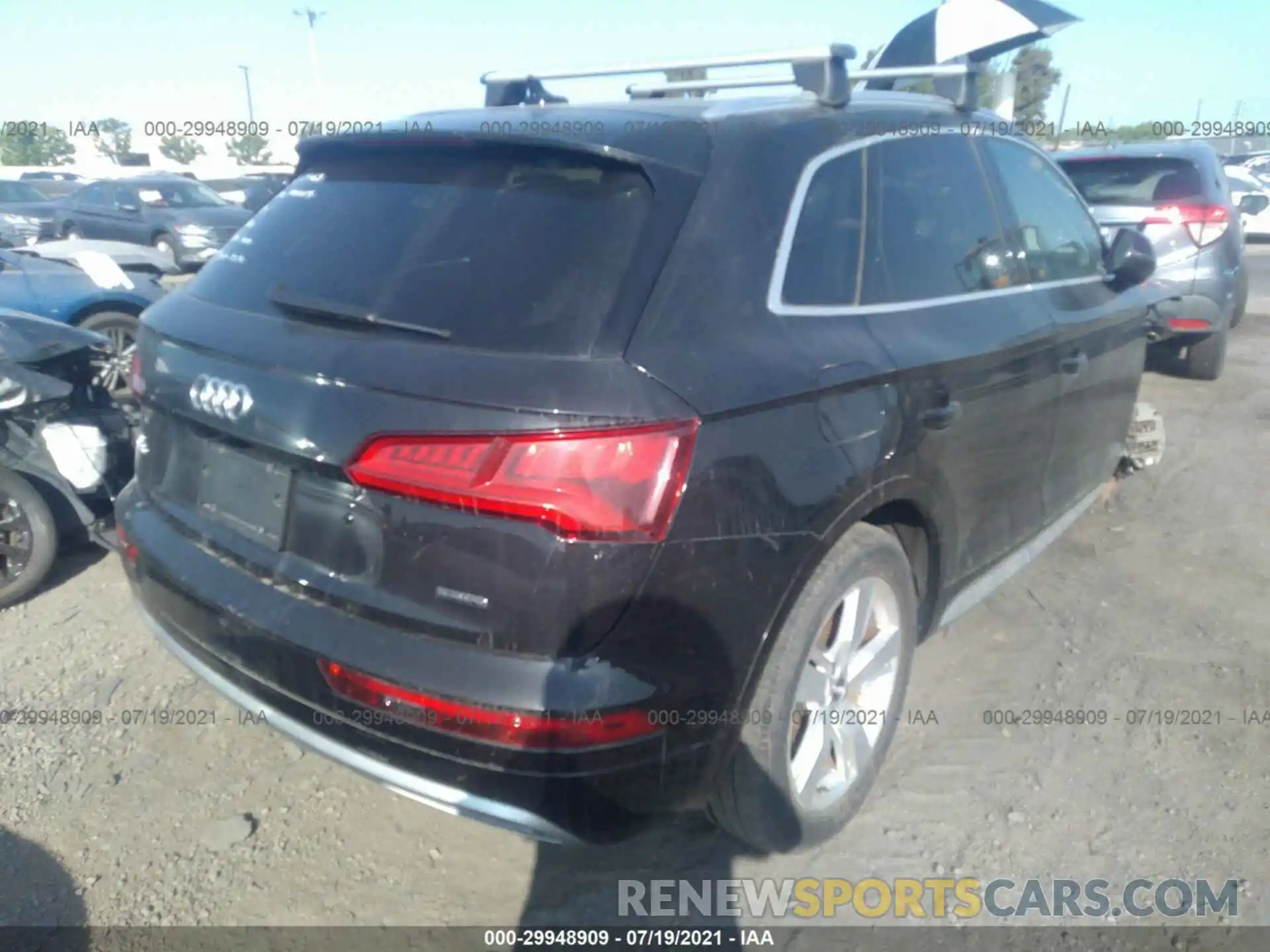 4 Фотография поврежденного автомобиля WA1ANAFYXK2034134 AUDI Q5 2019