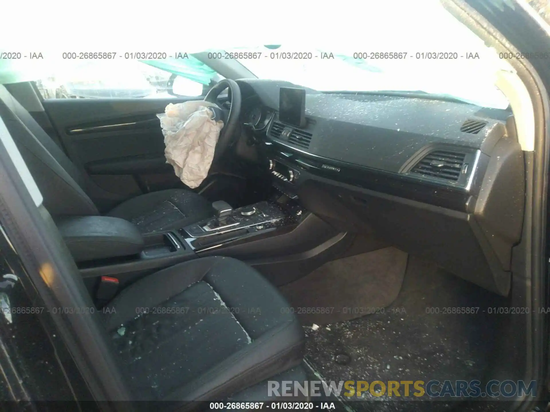 5 Фотография поврежденного автомобиля WA1ANAFYXK2046378 AUDI Q5 2019
