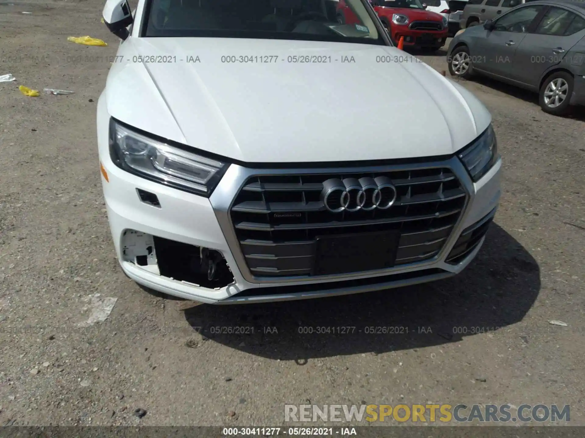 6 Фотография поврежденного автомобиля WA1ANAFYXK2070390 AUDI Q5 2019