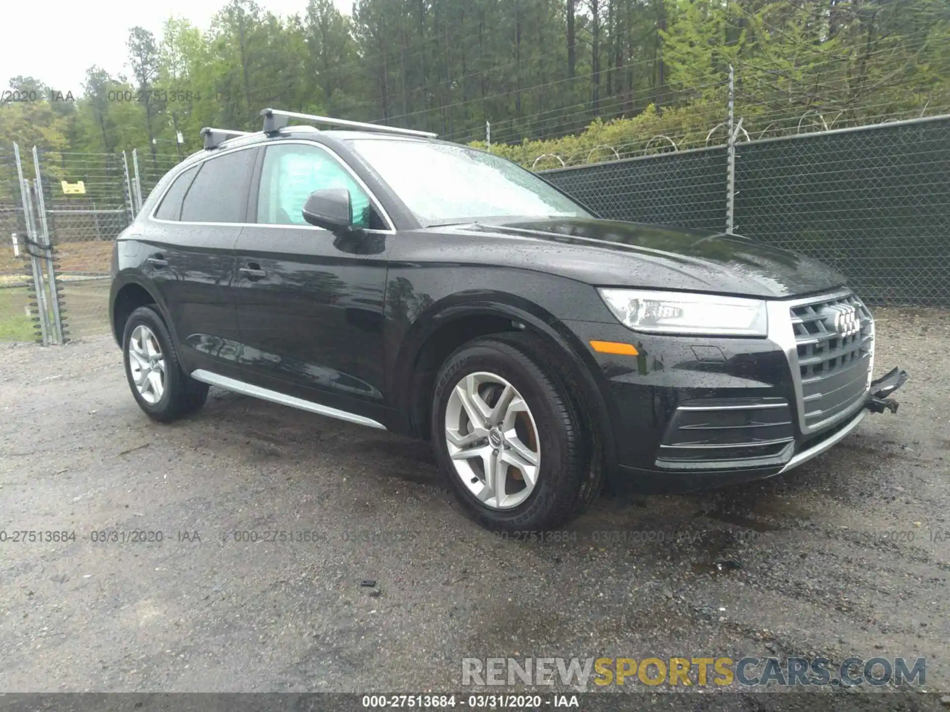 1 Photograph of a damaged car WA1ANAFYXK2071085 AUDI Q5 2019