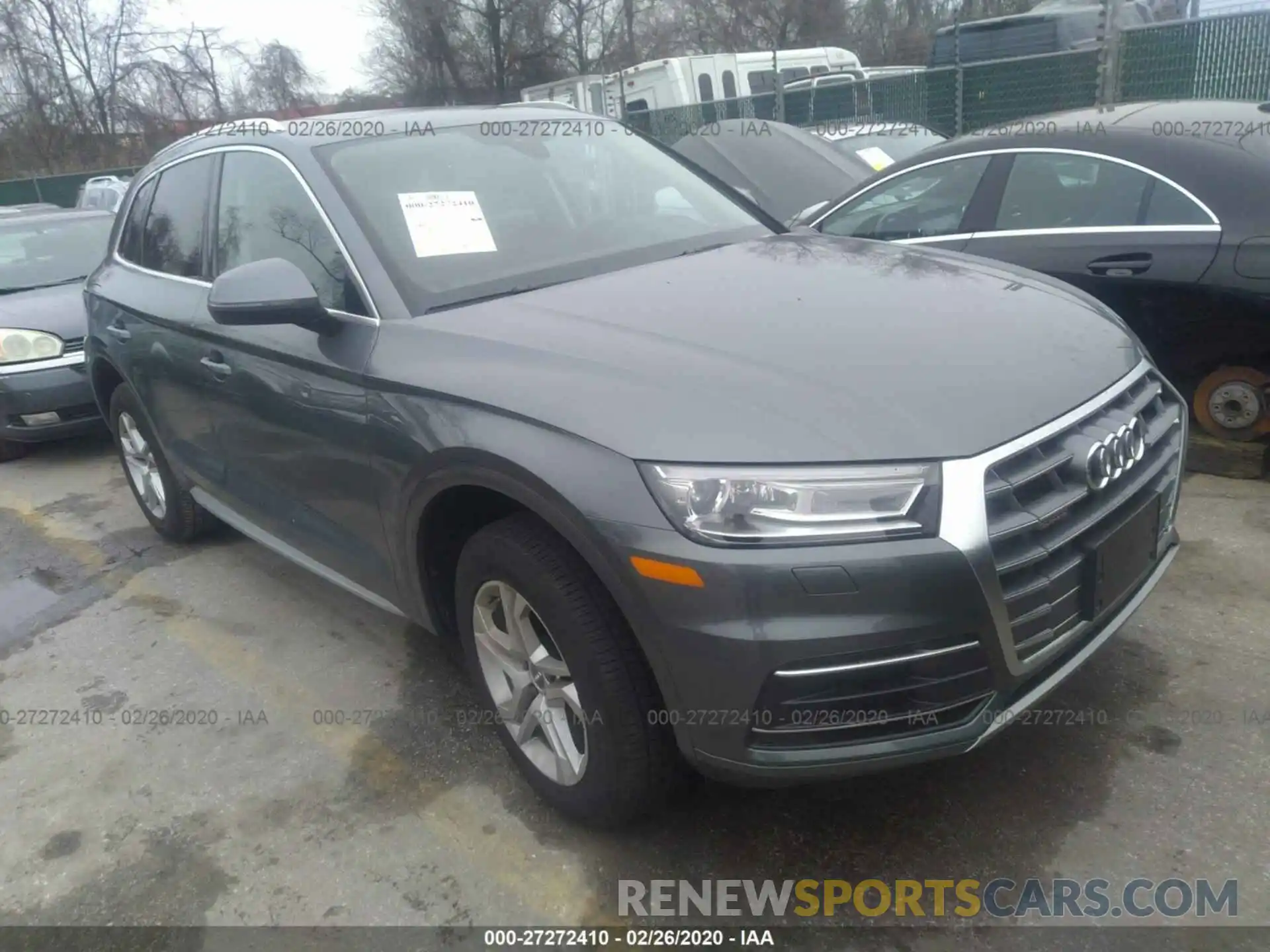 1 Photograph of a damaged car WA1ANAFYXK2072351 AUDI Q5 2019