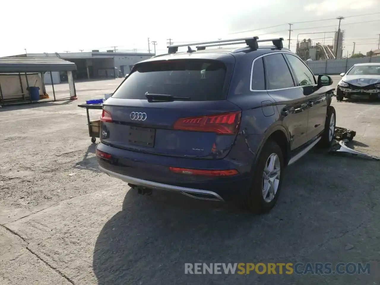 4 Фотография поврежденного автомобиля WA1ANAFYXK2087884 AUDI Q5 2019