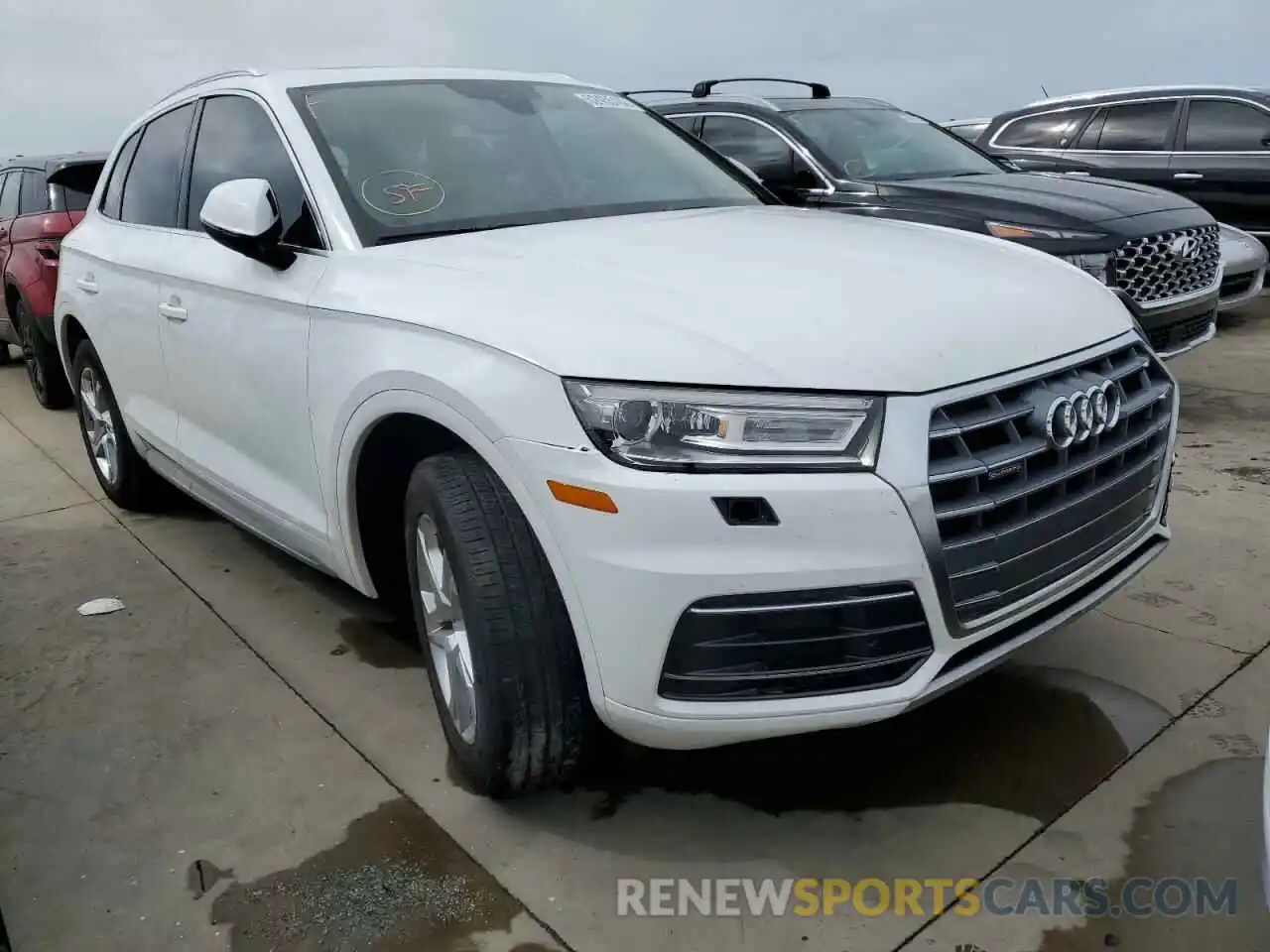 1 Photograph of a damaged car WA1ANAFYXK2091840 AUDI Q5 2019