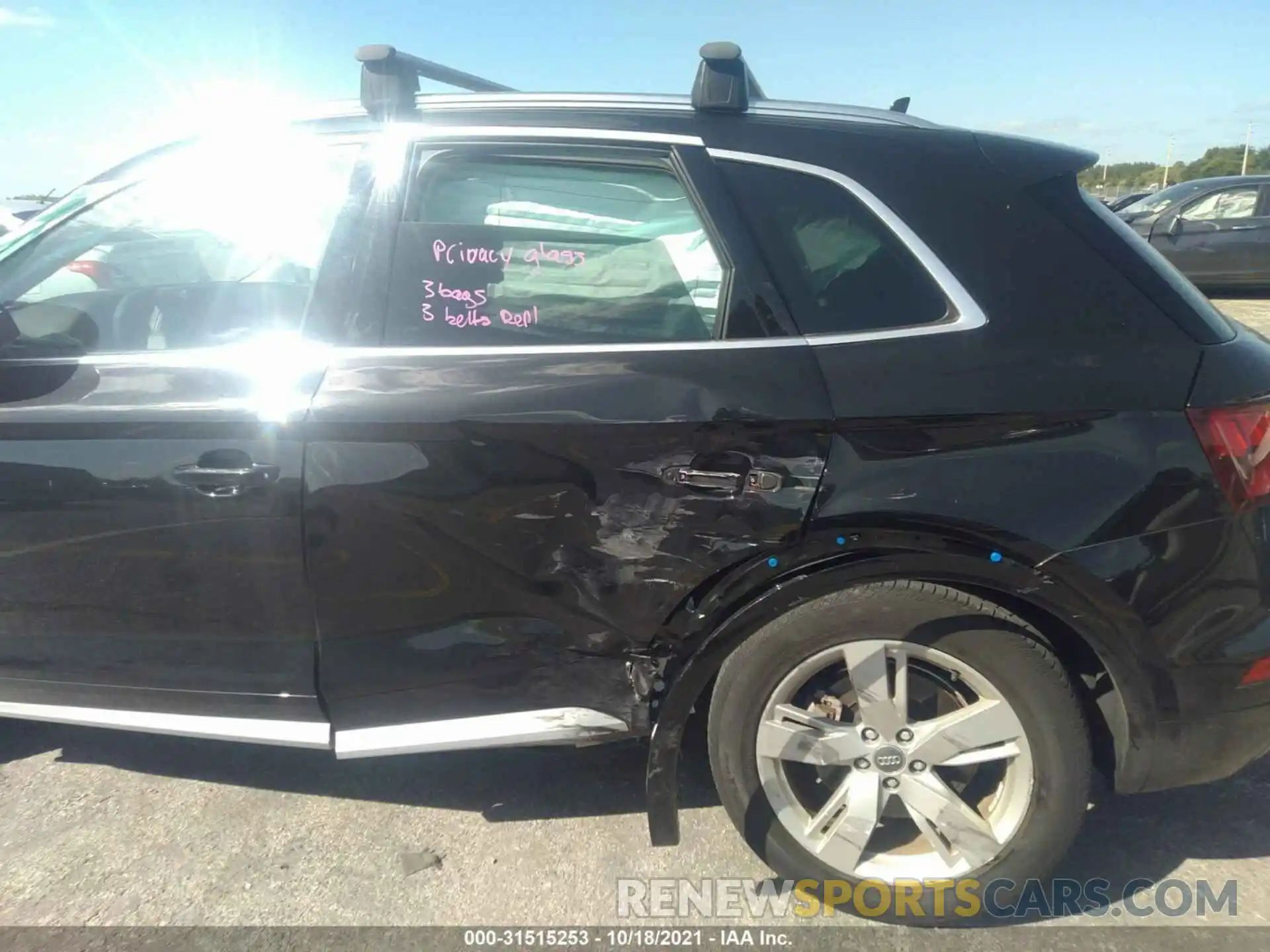 6 Photograph of a damaged car WA1ANAFYXK2094012 AUDI Q5 2019