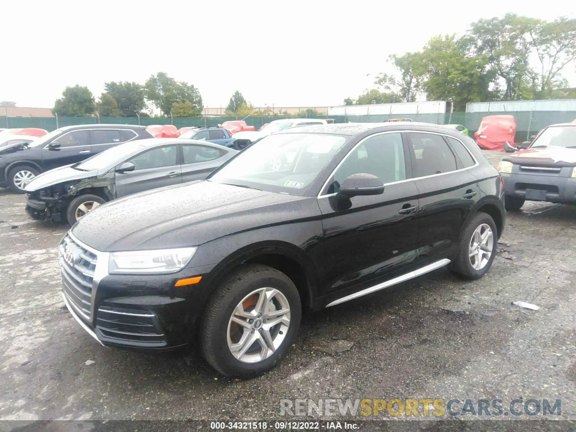 2 Photograph of a damaged car WA1ANAFYXK2096505 AUDI Q5 2019