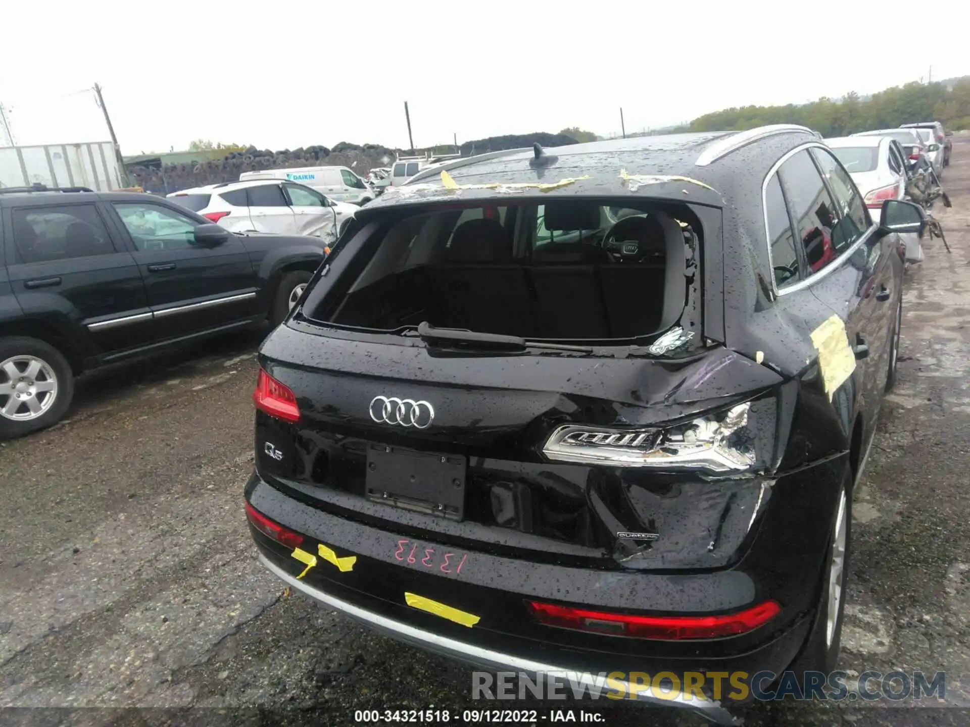 6 Photograph of a damaged car WA1ANAFYXK2096505 AUDI Q5 2019